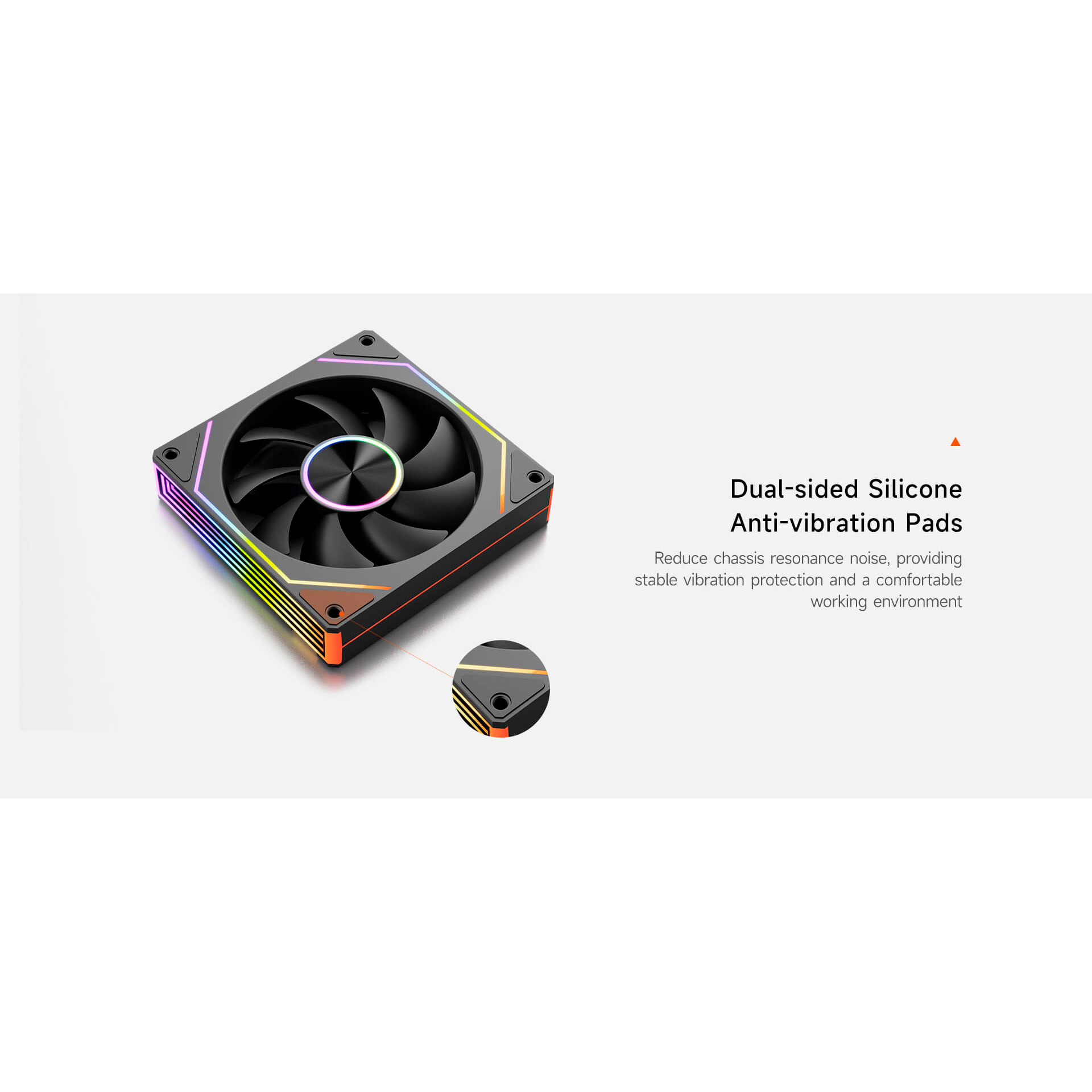 Вентилятор PCCOOLER FG120R ARGB Black (F1G12R-BKAC112-GL)