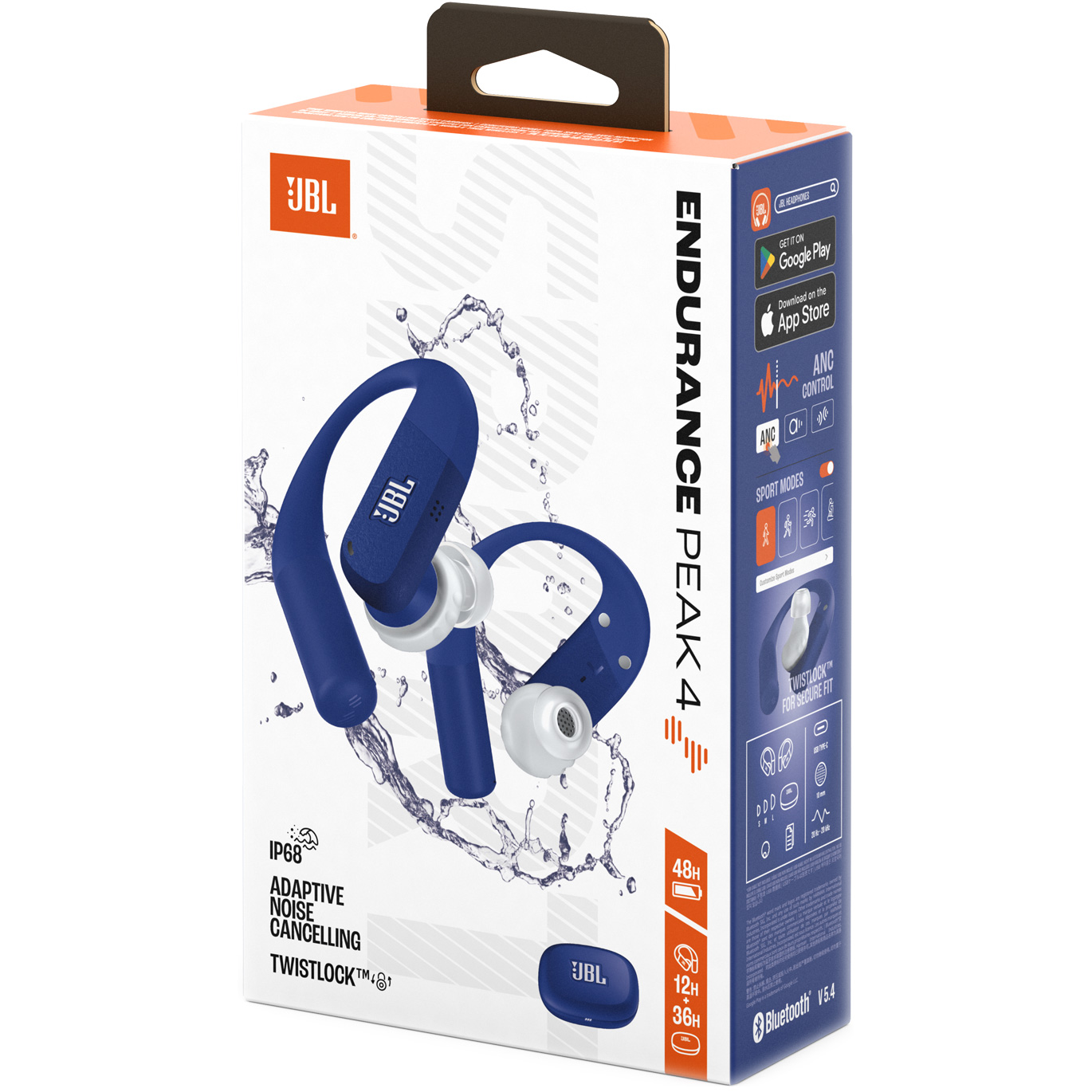 Наушники JBL Endurance Peak 4 Blue
