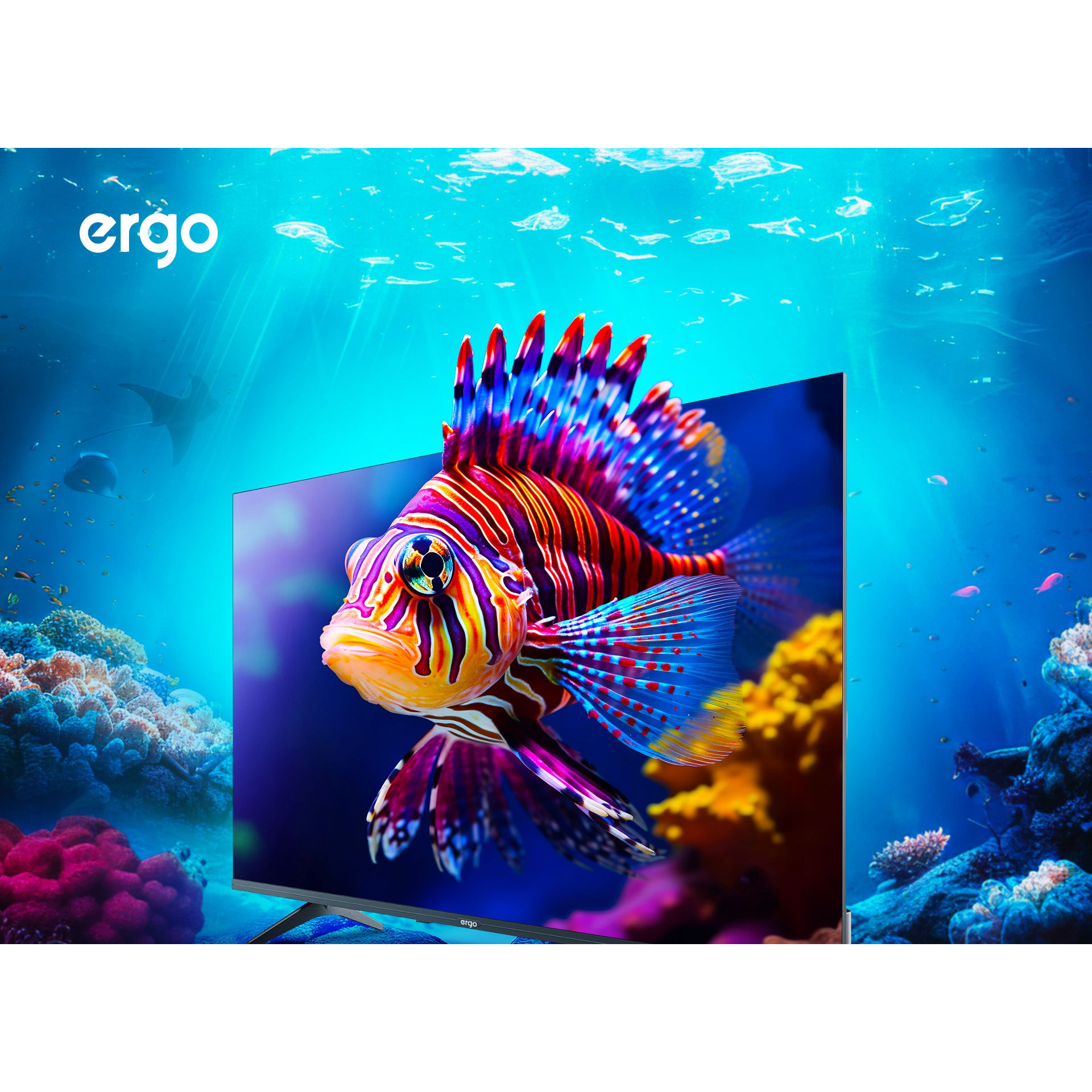 Телевізор ERGO 65" QLED 4K 65JUQ7500
