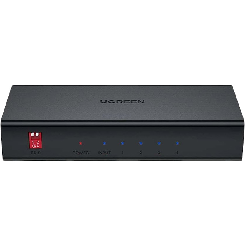 HDMI сплітер 1 to 4 UGREEN CM570 4-in-1 HDMI 2.0 Splitter 4K@60Hz (90514)