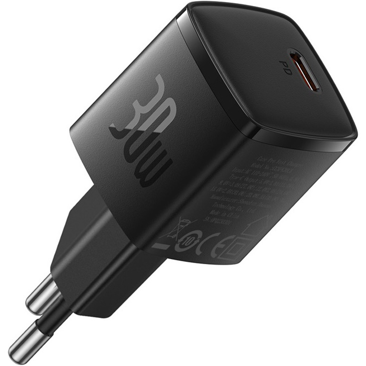 Зарядний пристрій BASEUS Cube Pro Fast Charger 1C 30W Black (CCXF000301)