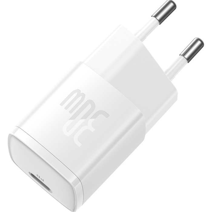 Зарядний пристрій BASEUS Cube Pro Fast Charger 1C 30W White (CCXF000302)
