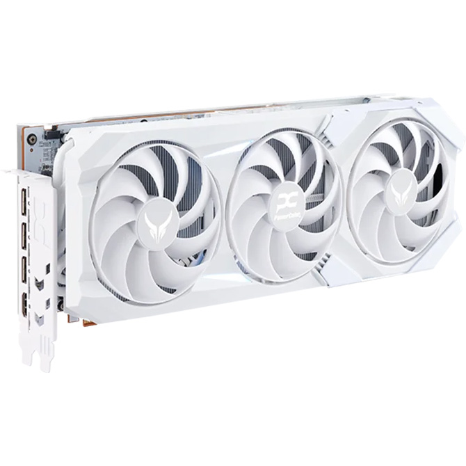 Відеокарта POWERCOLOR Red Devil Spectral White AMD Radeon RX 9070 XT 16GB GDDR6 (RX9070XT 16G-E/OC/WHITE)