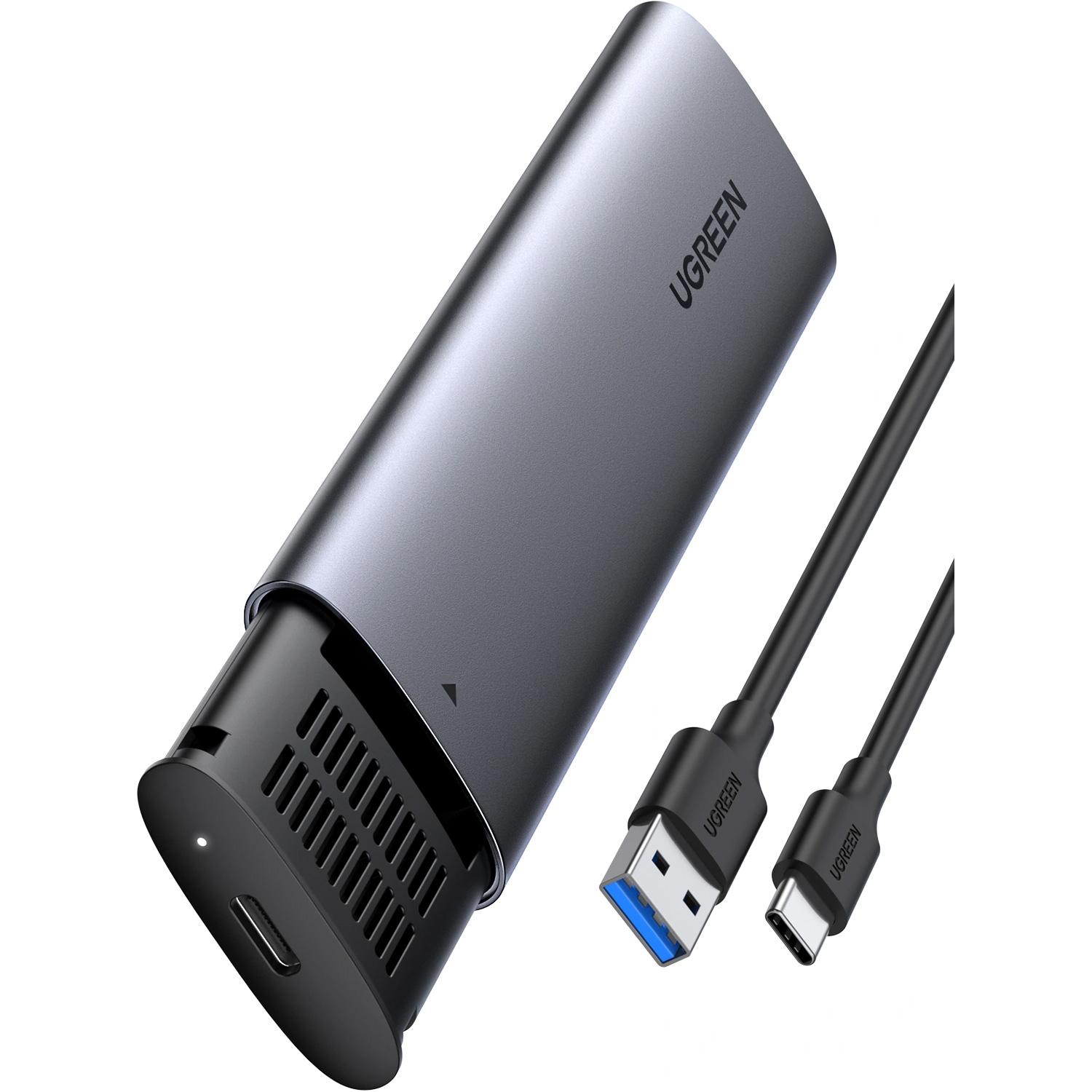 Карман внешний UGREEN CM400 External M.2 Enclosure M.2 SSD to USB3.0 (10903)
