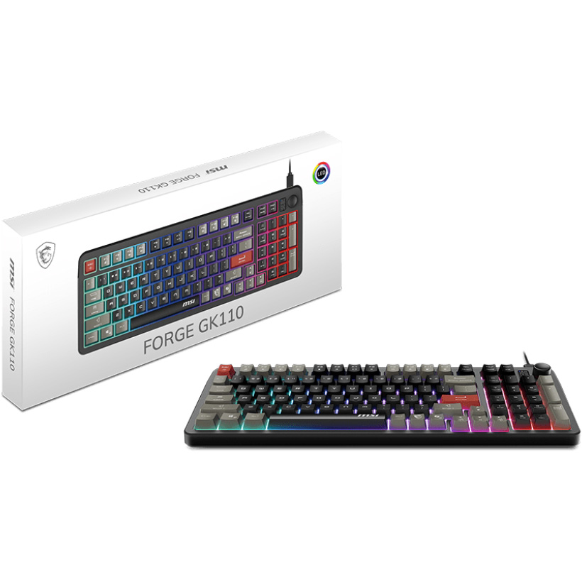 Клавиатура MSI Forge GK110 Black
