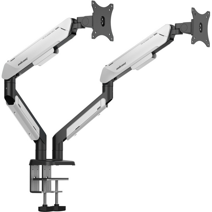 Кріплення настільне для 2-х моніторів ANDA SEAT Stealth Pro II Duo 17"-42" Black/White