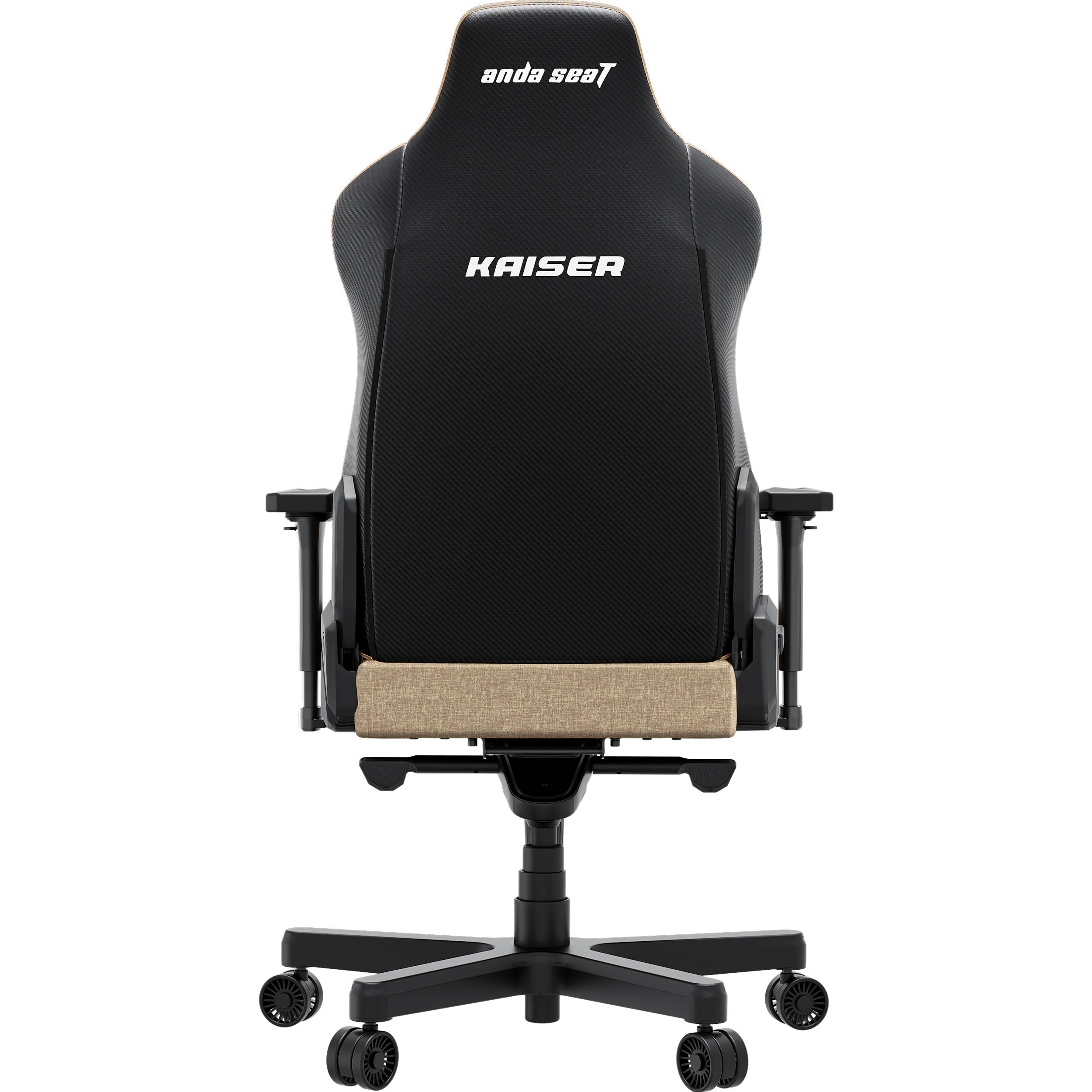 Крісло геймерське ANDA SEAT Kaiser 3E XL Dark Beige Fabric