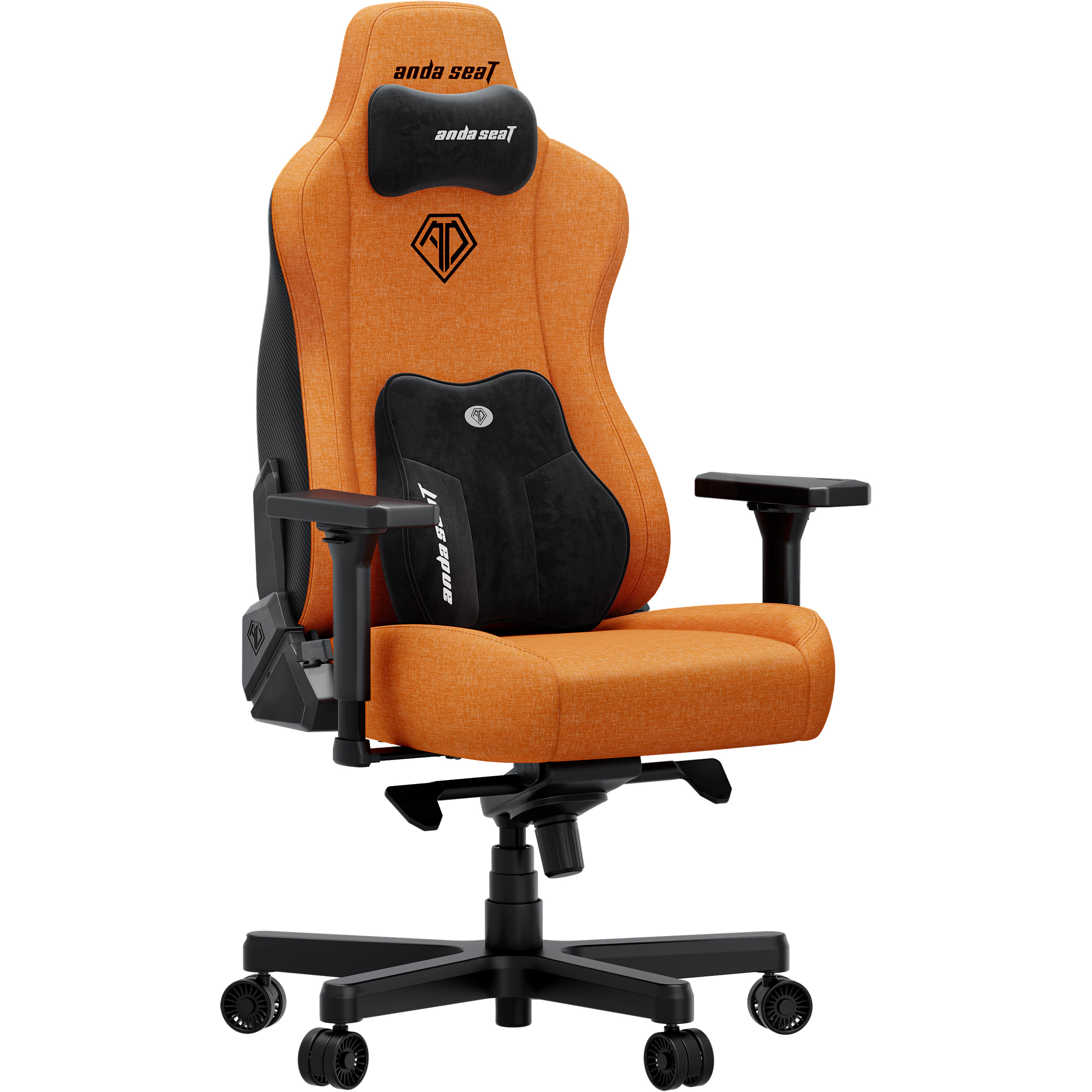 Крісло геймерське ANDA SEAT Kaiser 3E XL Orange Fabric