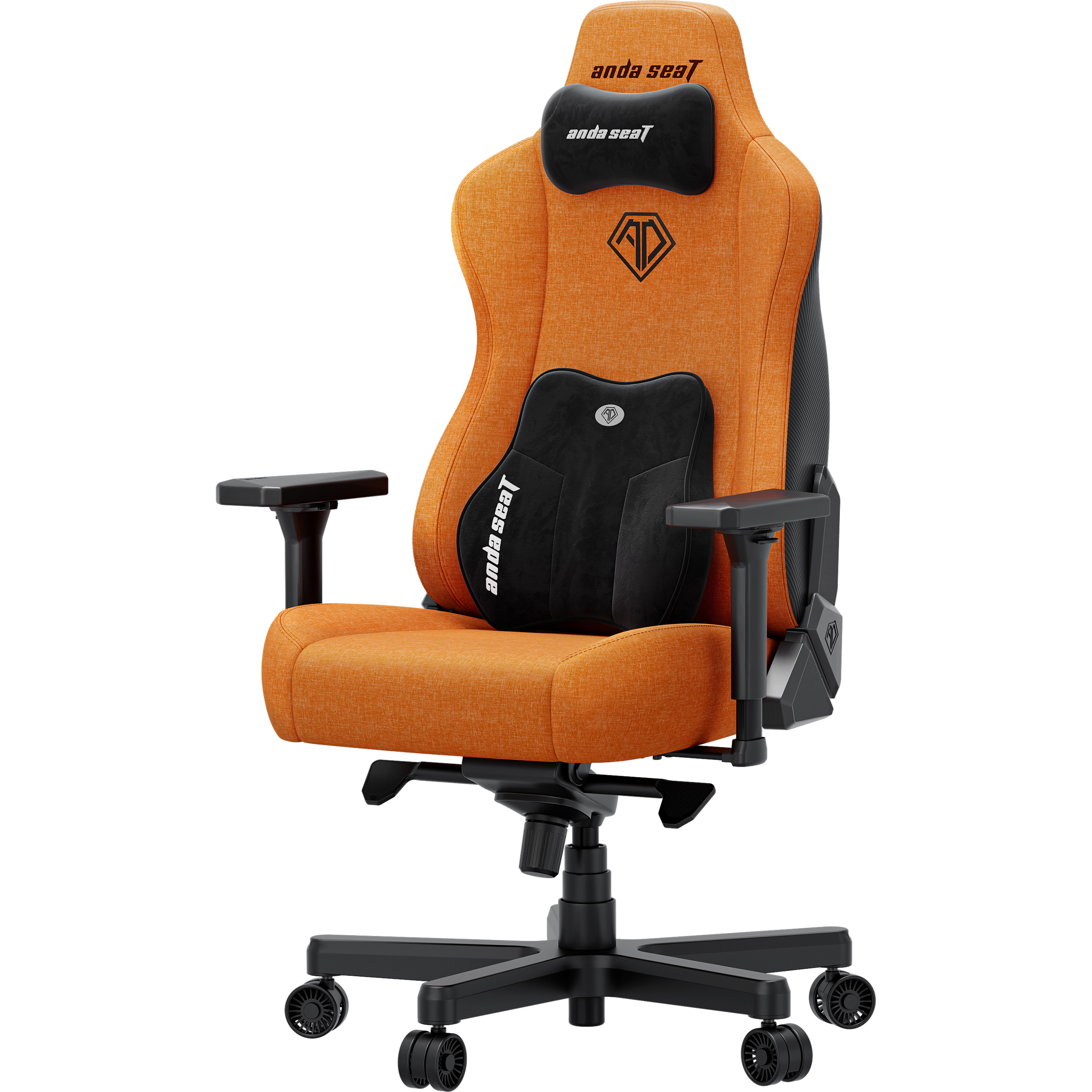 Крісло геймерське ANDA SEAT Kaiser 3E XL Orange Fabric