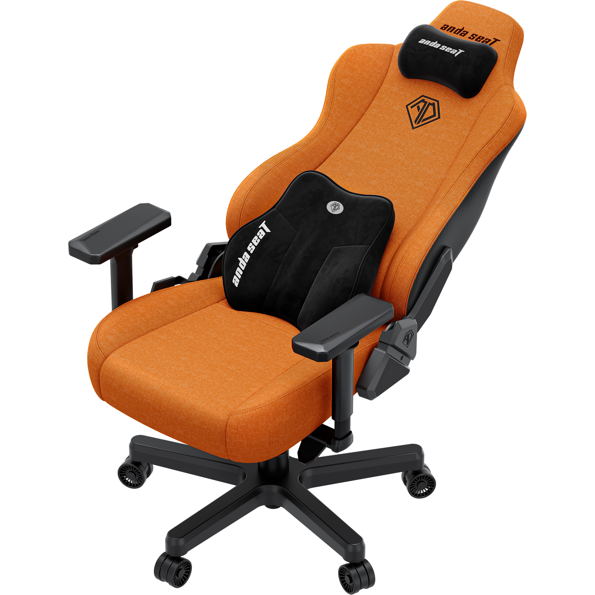 Крісло геймерське ANDA SEAT Kaiser 3E XL Orange Fabric