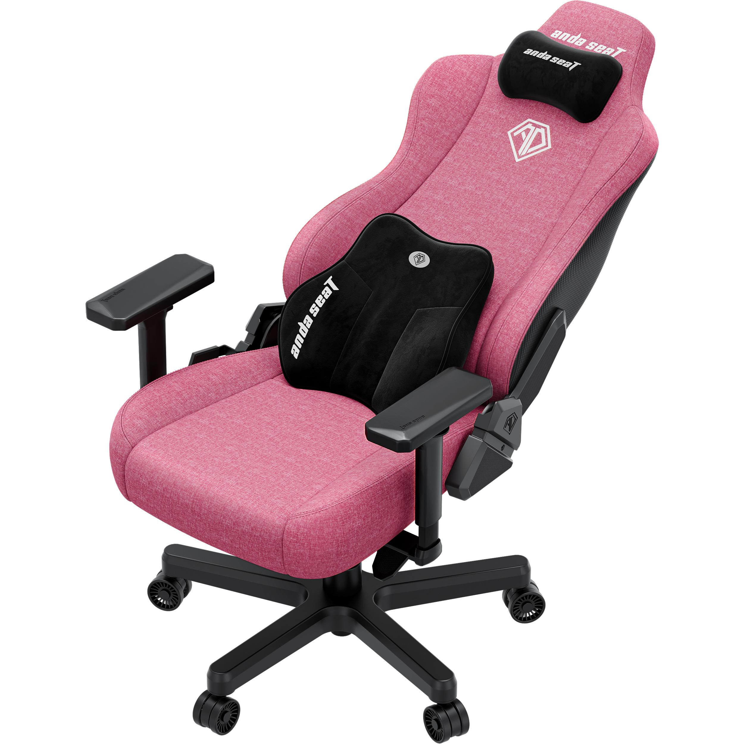 Крісло геймерське ANDA SEAT Kaiser 3E XL Pink Fabric