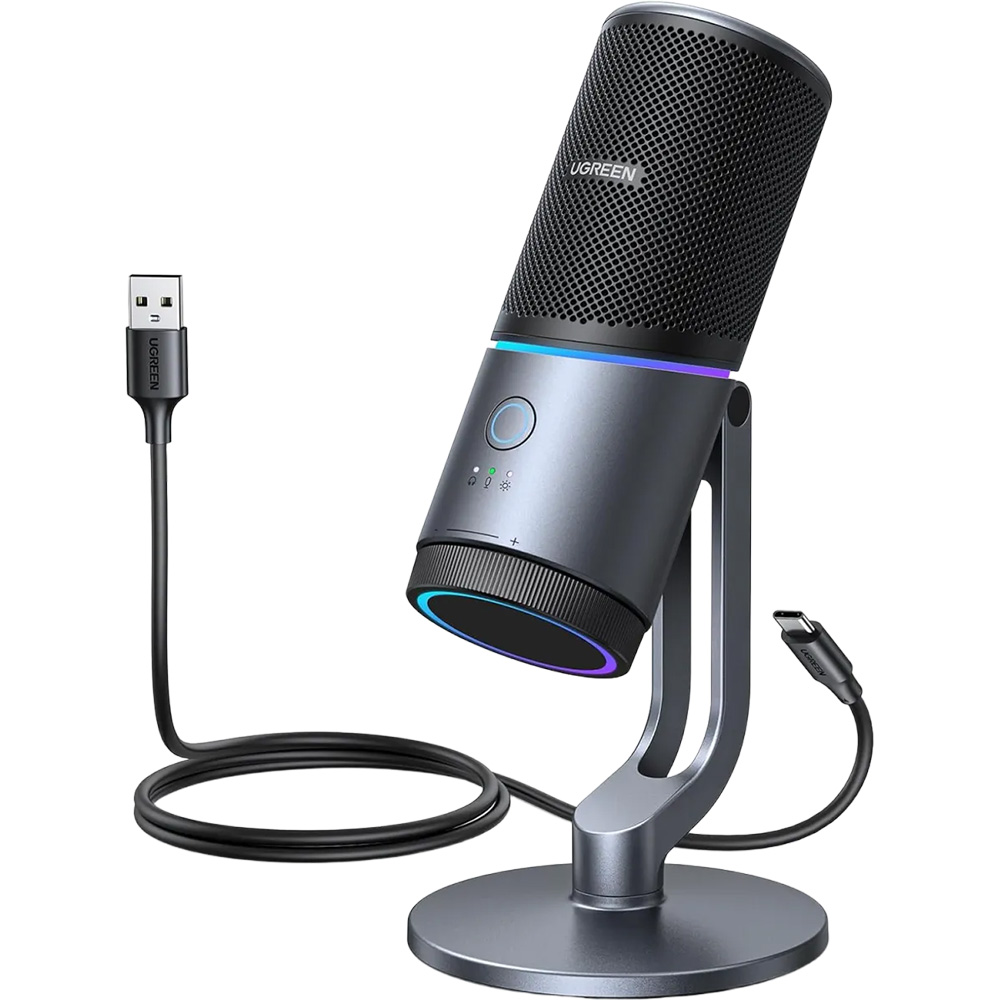 Микрофон для стриминга/подкастов UGREEN CM769 USB Desktop Microphone (35629)