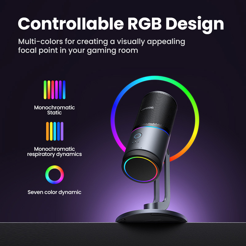 Микрофон для стриминга/подкастов UGREEN CM769 USB Desktop Microphone (35629)