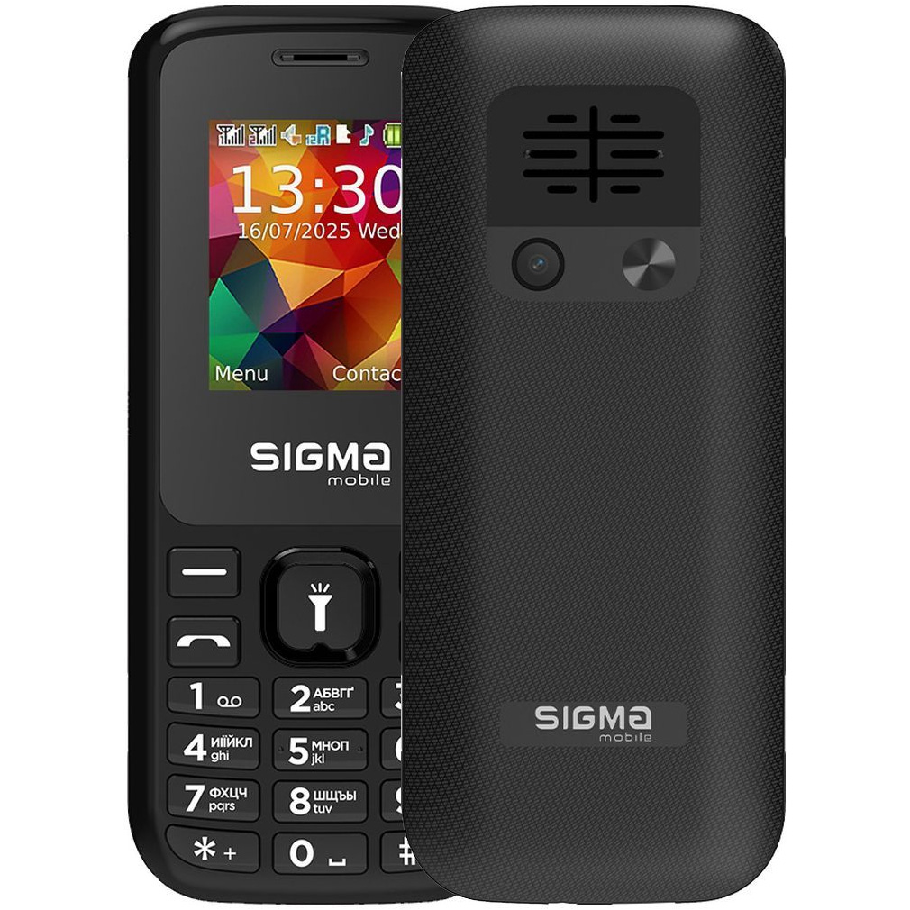 Мобільний телефон SIGMA MOBILE X-style 171 Mini Black (4827798813713)