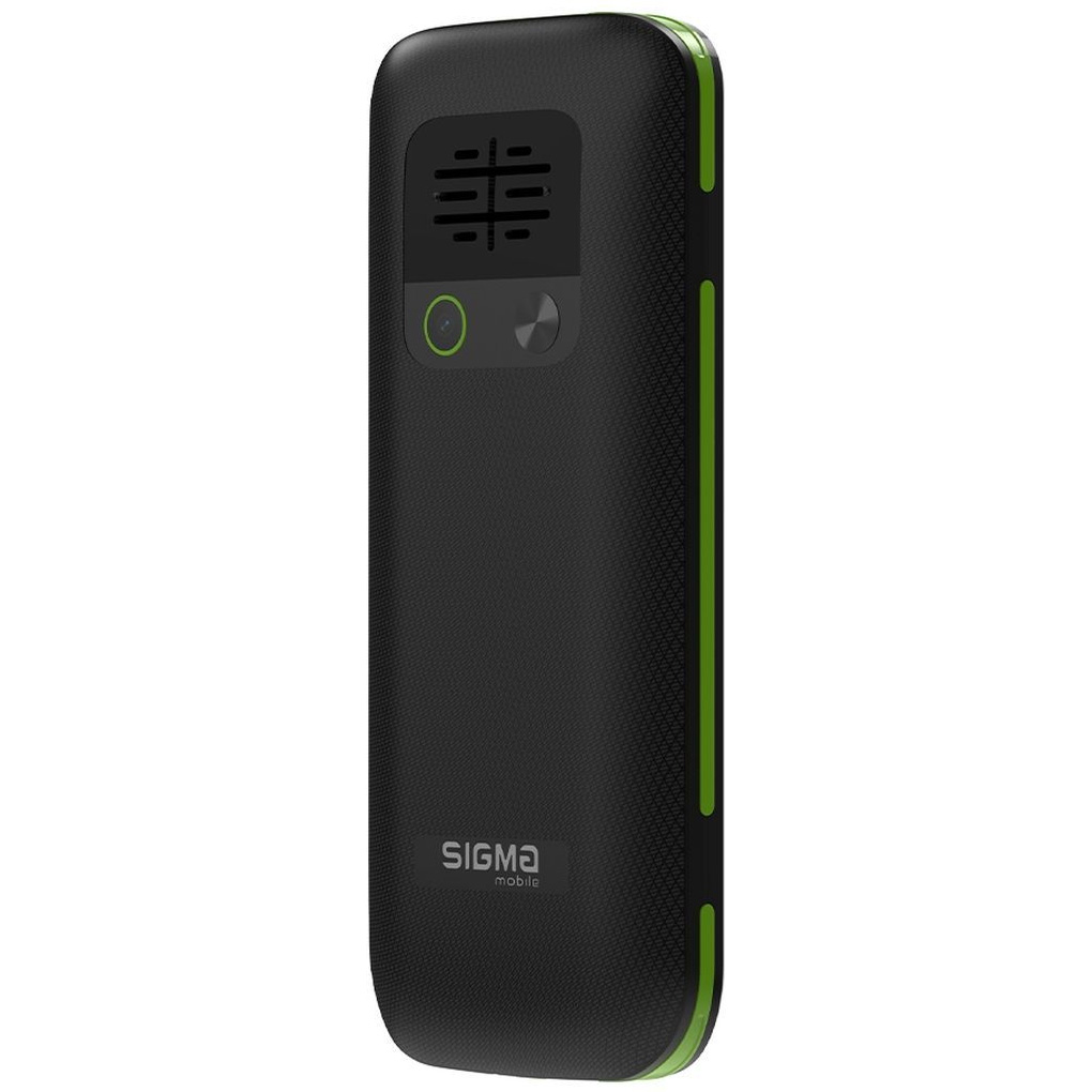 Мобільний телефон SIGMA MOBILE X-style 171 Mini Black/Green (4827798813720)