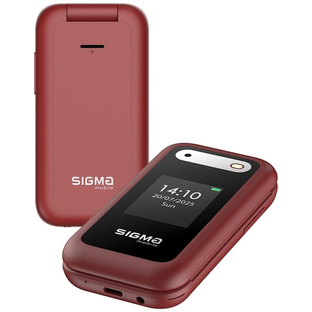 Мобільний телефон SIGMA MOBILE X-style 281 Clik Red (4827798151426)