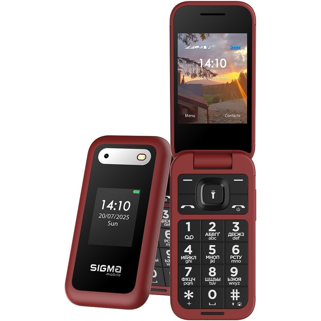 Мобільний телефон SIGMA MOBILE X-style 281 Clik Red (4827798151426)