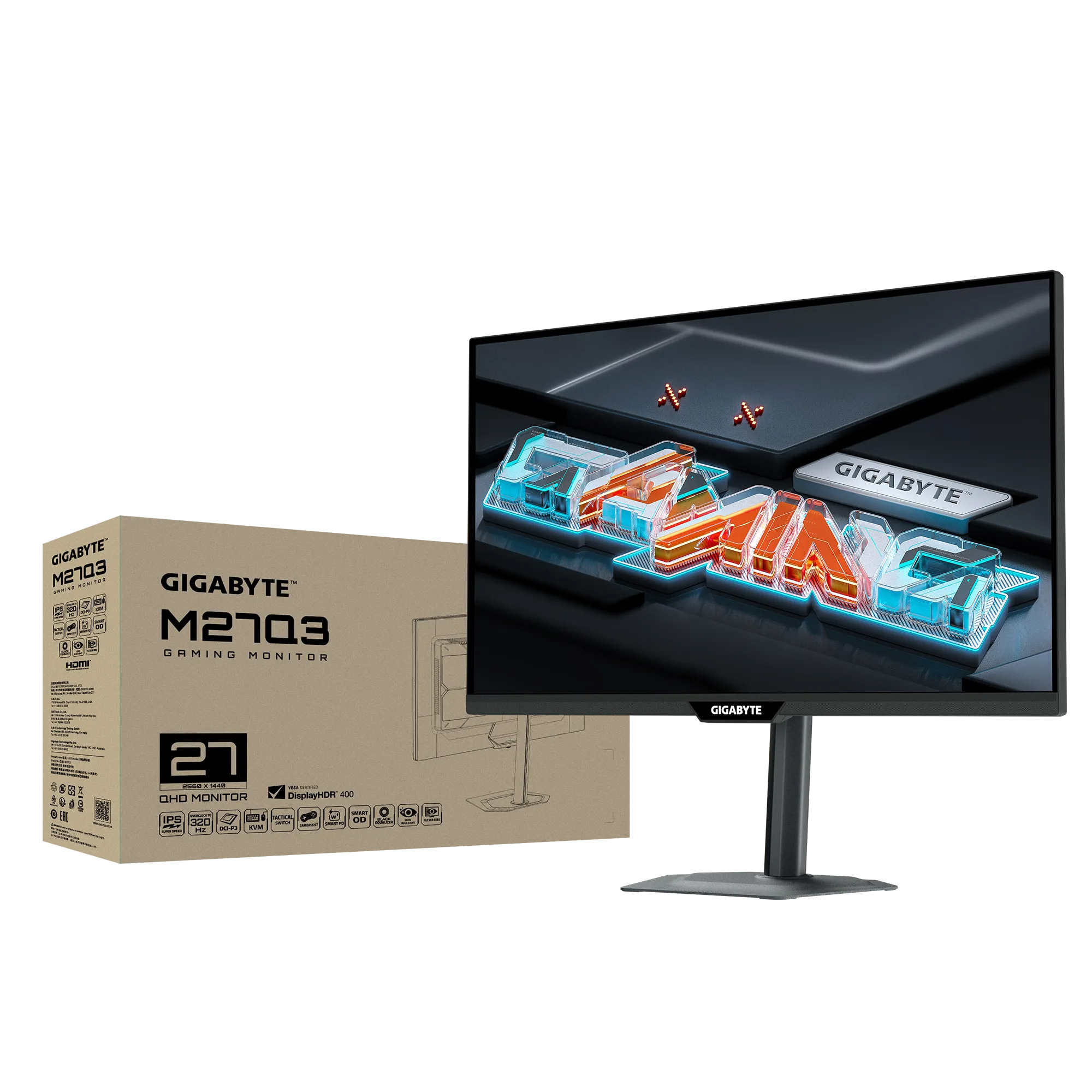 Монитор 27" GIGABYTE M27Q3