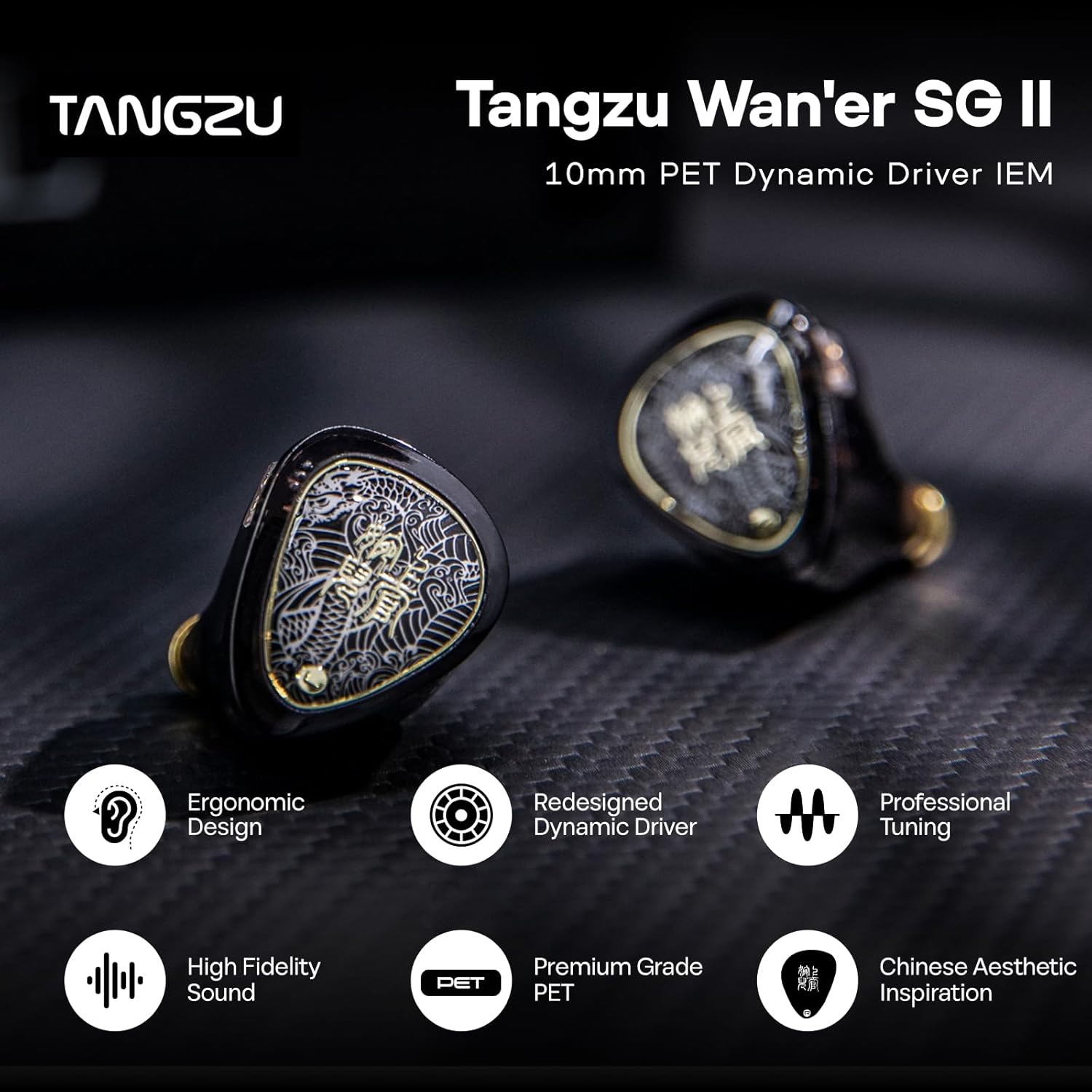Наушники TANGZU Waner SG 2 Type-C Black