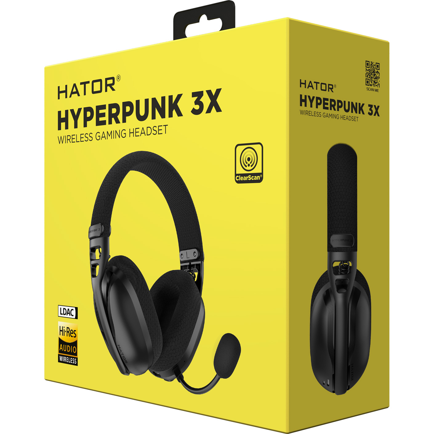 Навушники геймерскі HATOR Hyperpunk 3X Black (ESH14)