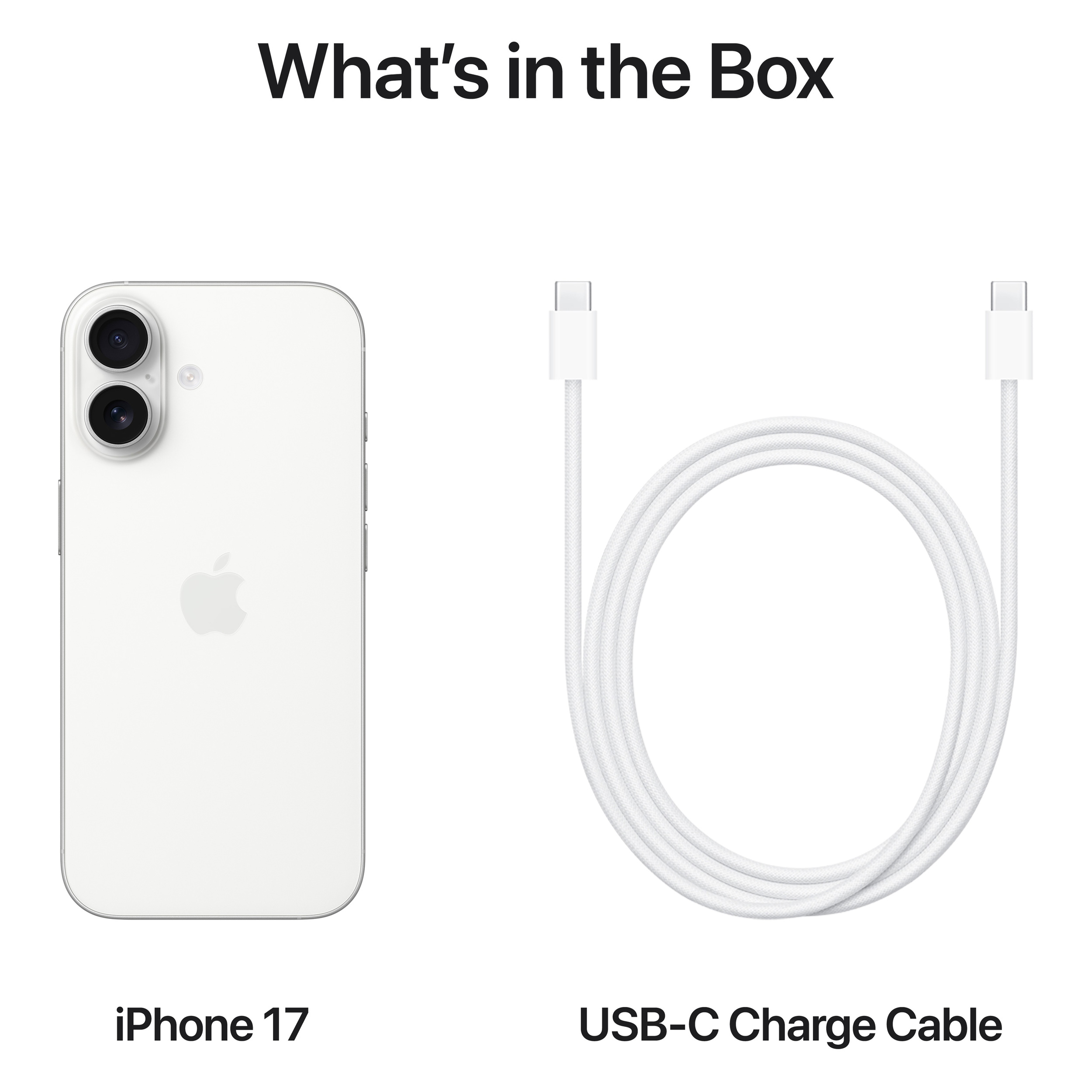 Смартфон APPLE iPhone 17 256GB White (MG6K4AF/A)