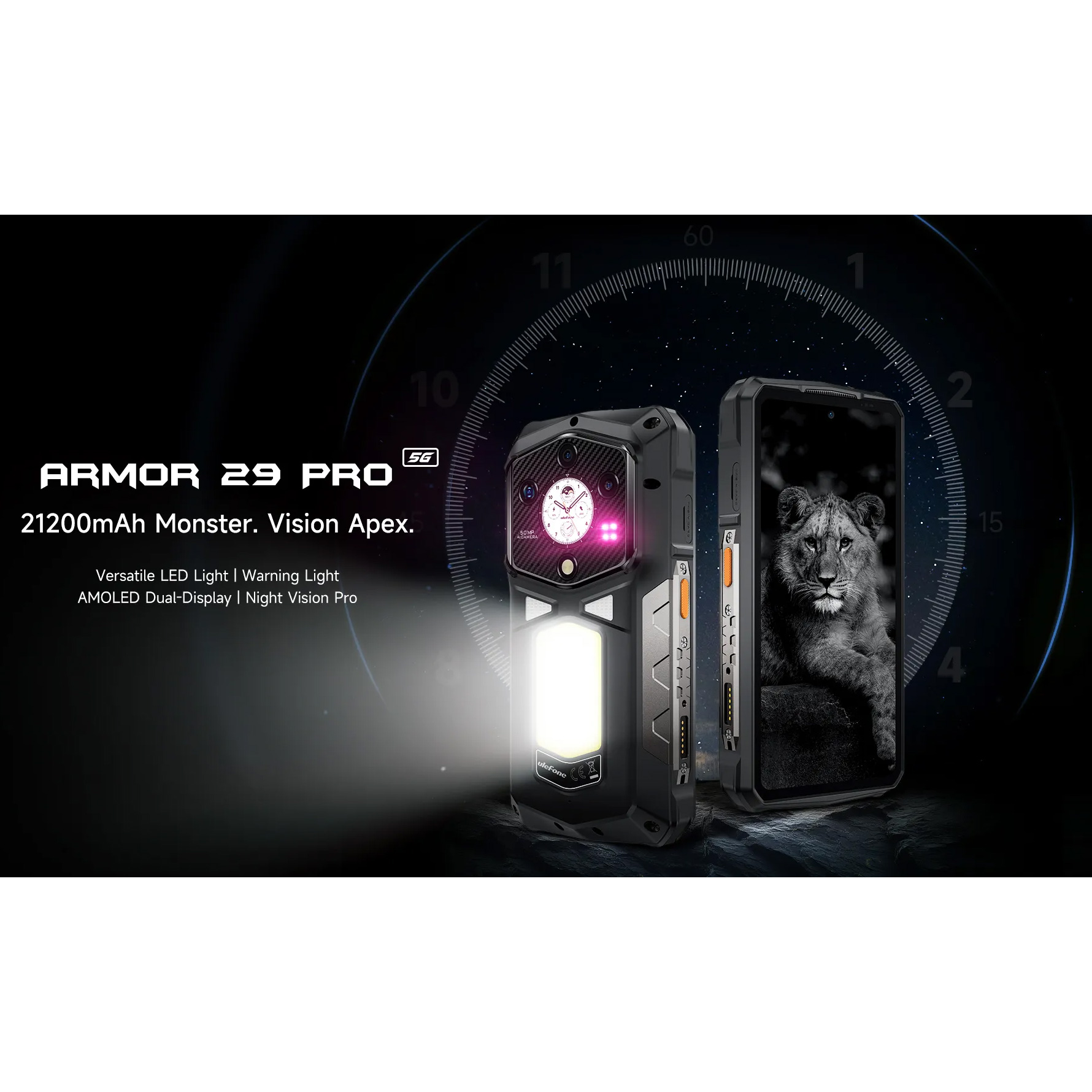 Смартфон ULEFONE Armor 29 Pro 16/512GB Marvel Black