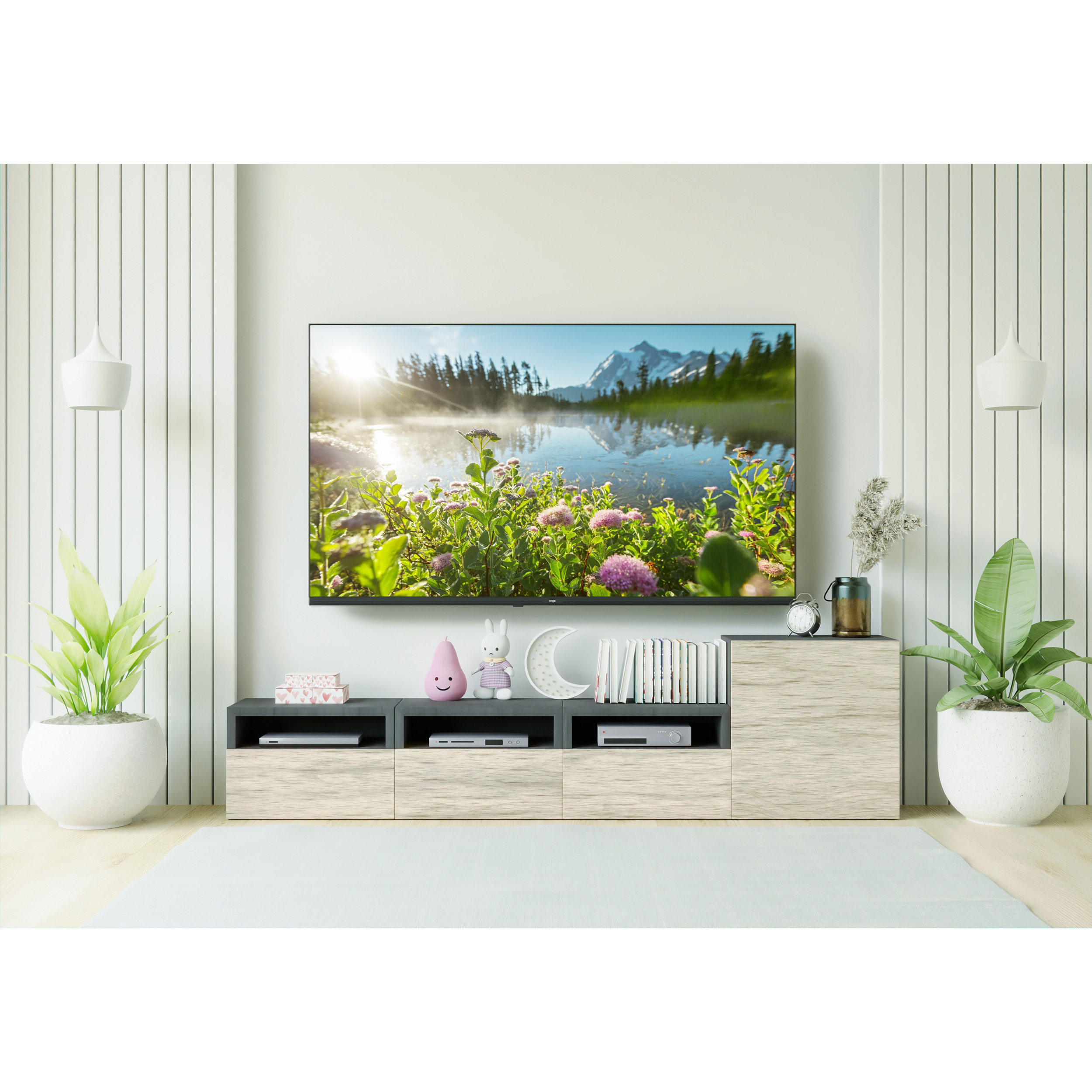 Телевизор ERGO 60" QLED 4K 60JUQ7500