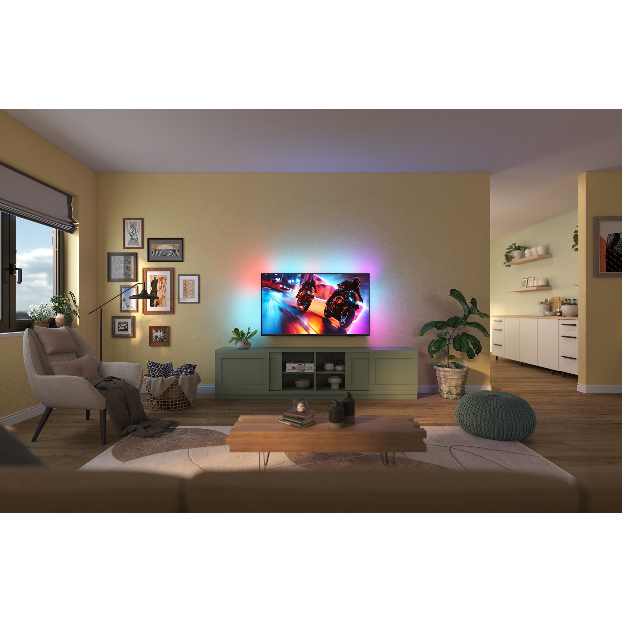 Телевизор PHILIPS 75" QD-MiniLED 4K 75MLED920/12