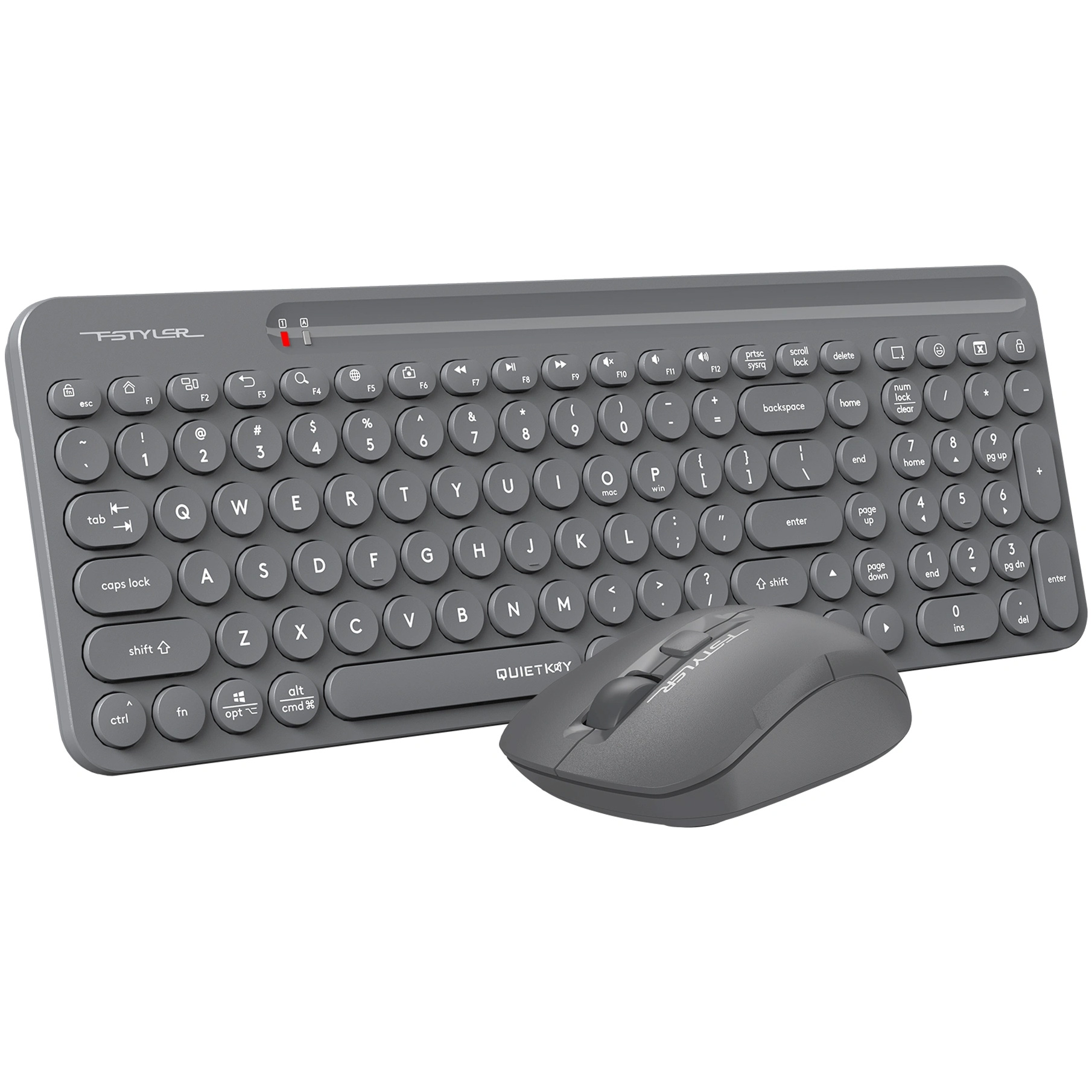 Комплект бездротовий A4TECH Fstyler FG3300 Air2 Gray