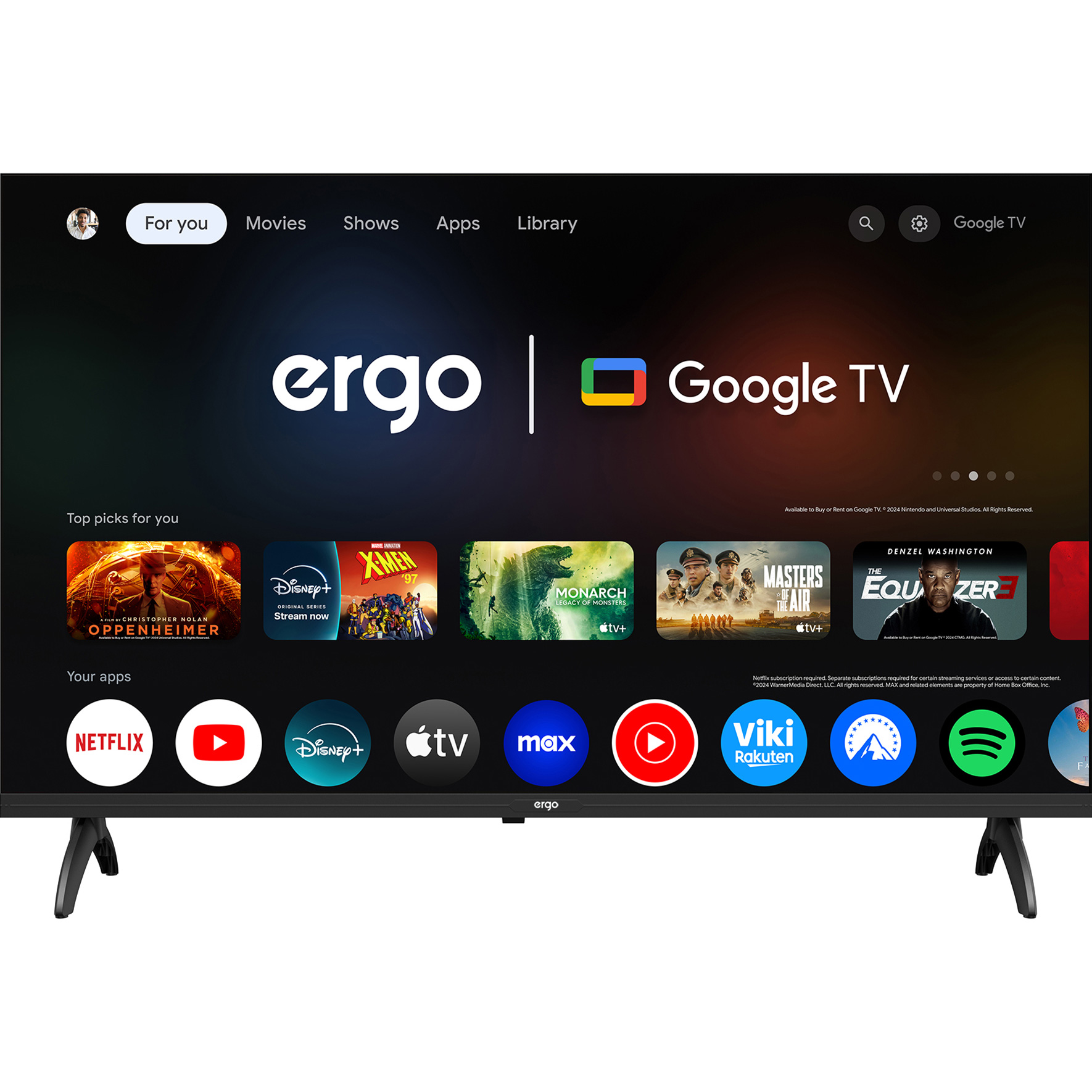 Телевізор ERGO 32" 32JHS6800
