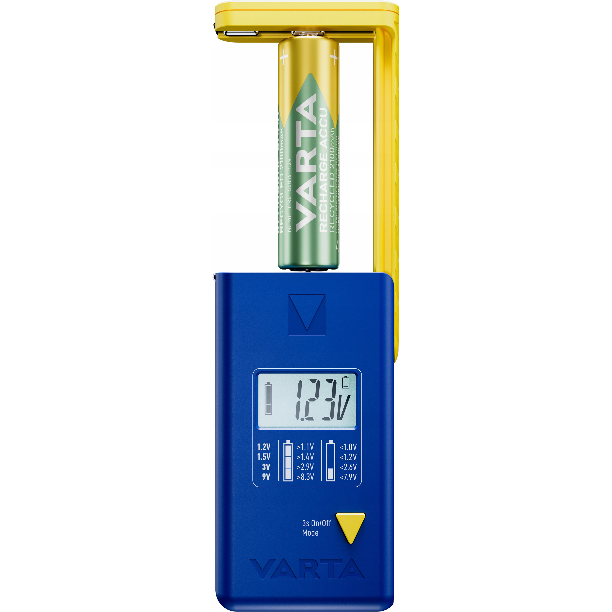 Тестер заряда батареек VARTA LCD Battery Tester