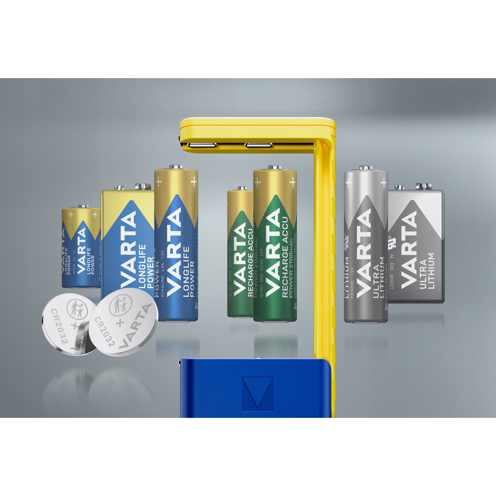 Тестер заряда батареек VARTA LCD Battery Tester