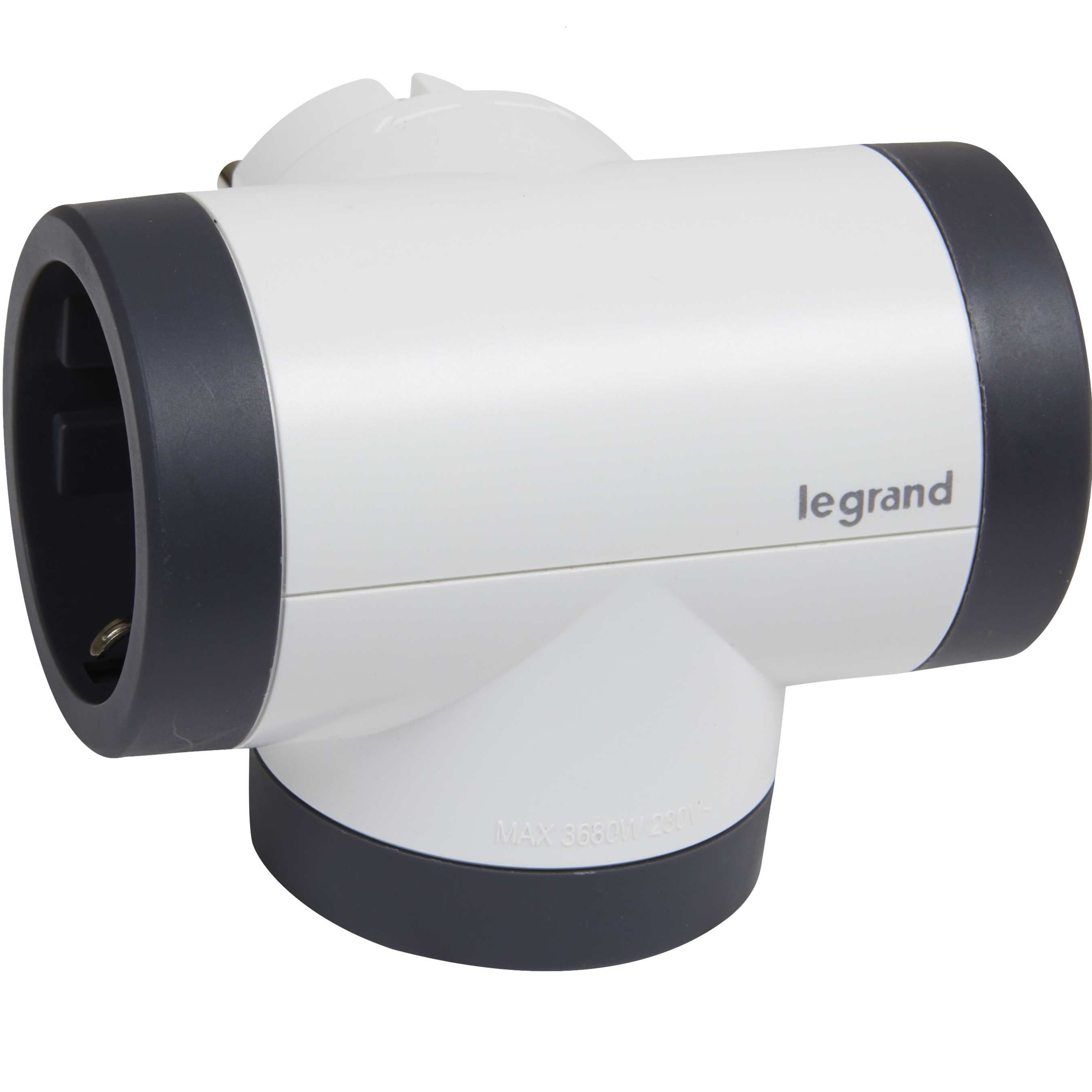Мережевий розгалужувач LEGRAND Premium 3x2K+3 White, 3 розетки (694521)