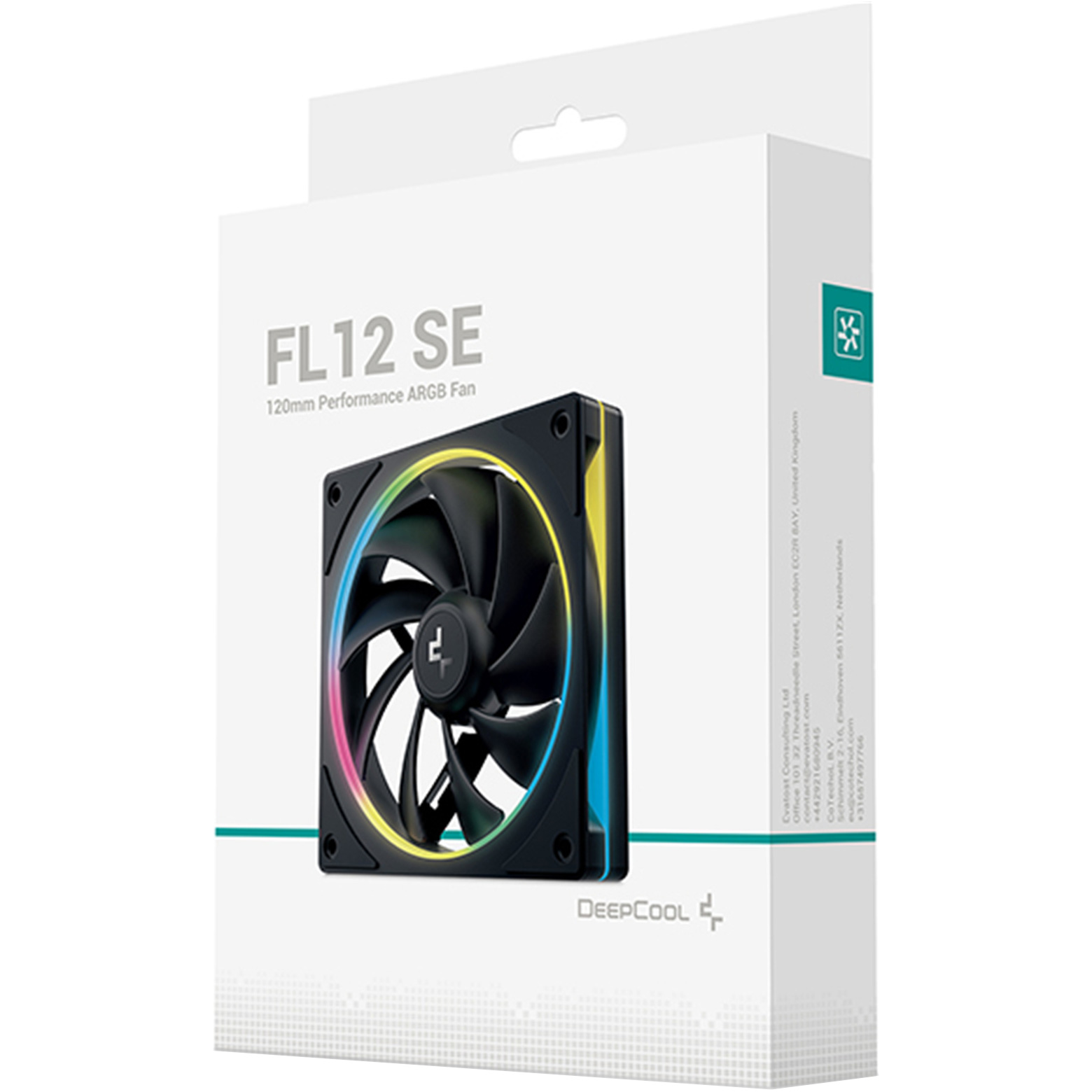 Вентилятор DEEPCOOL FL12 SE ARGB Black (R-FL12SE-BKAPN1-G)