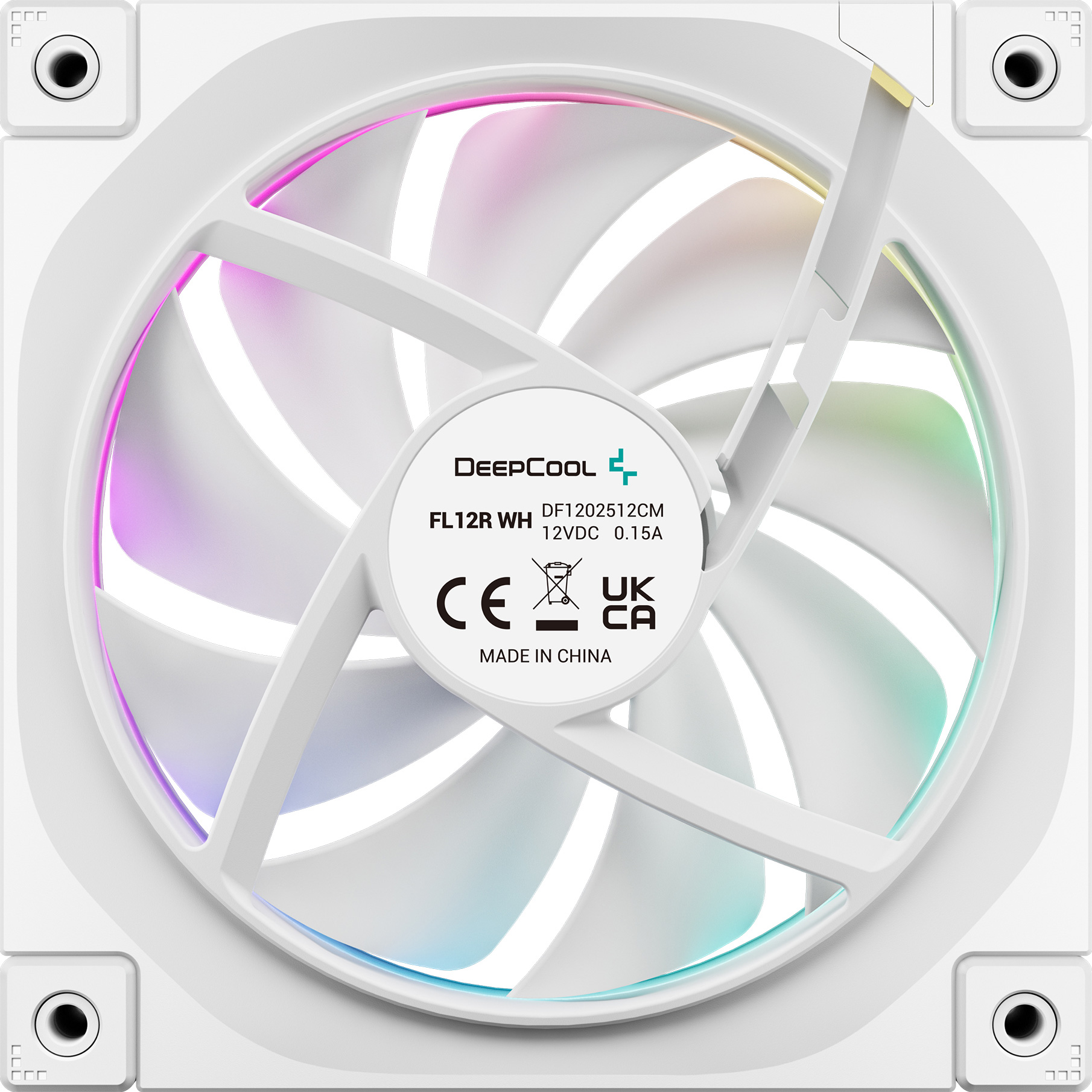 Вентилятор DEEPCOOL FL12R ARGB White (R-FL12R-WHAPN1-G)