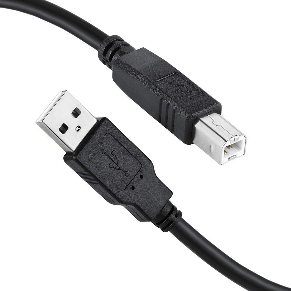 Кабель COLORWAY USB 2.0 AM to BM 3м Black (CW-CBUB073-BK)