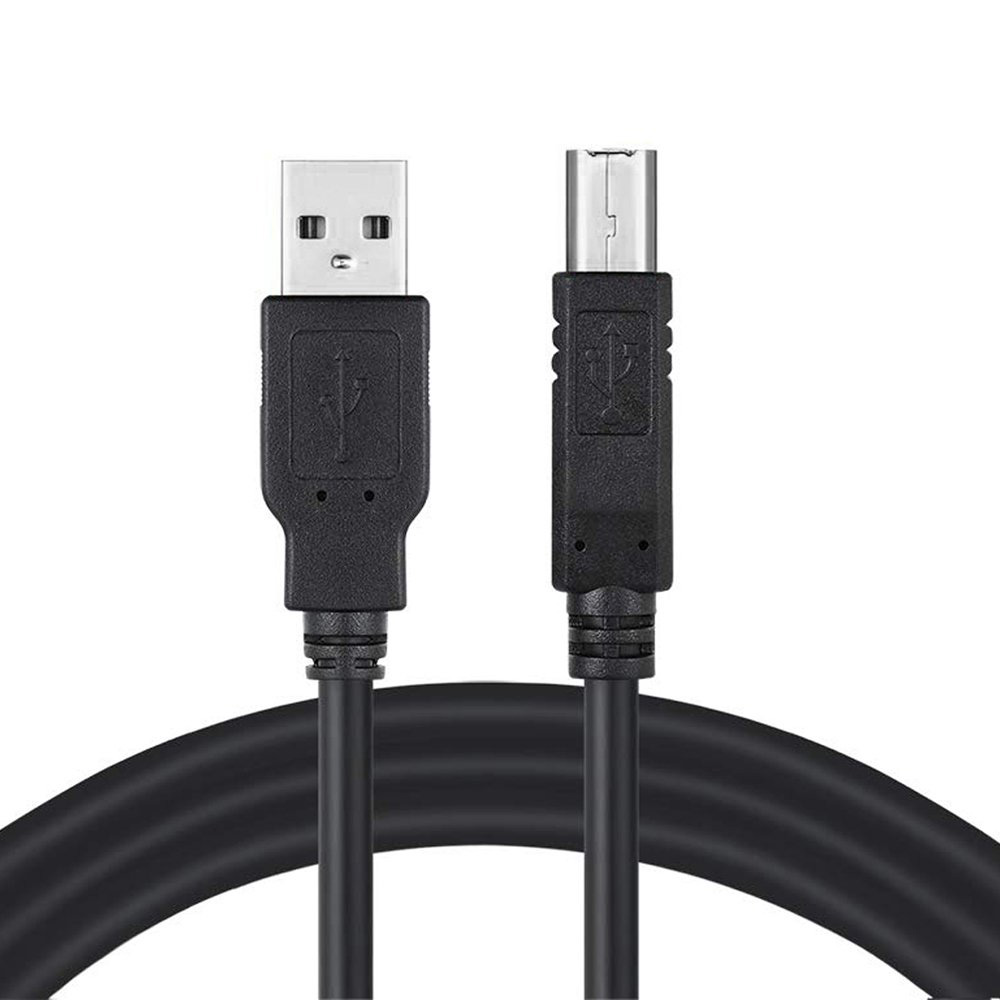 Кабель COLORWAY USB 2.0 AM to BM 3м Black (CW-CBUB073-BK)