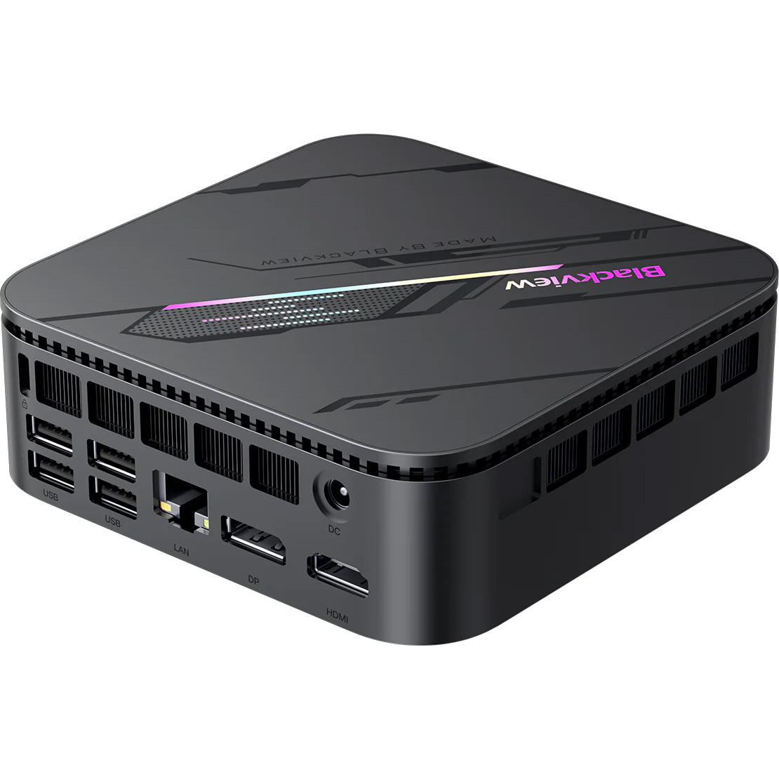 Неттоп BLACKVIEW MP100 Pro Gray (i9-12900HK 2.5GHz/16GB/SSD 1TB/WF6E/BT/W11P)