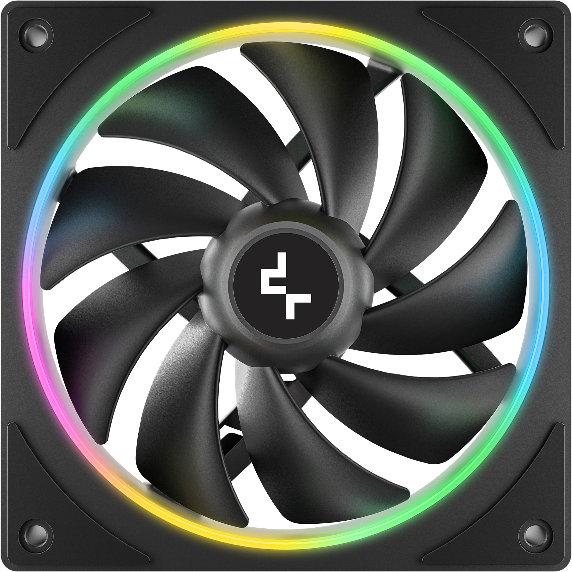 Комплект вентиляторов DEEPCOOL FL12 SE ARGB Black 3-Pack (R-FL12SE-BKAPN3-G)