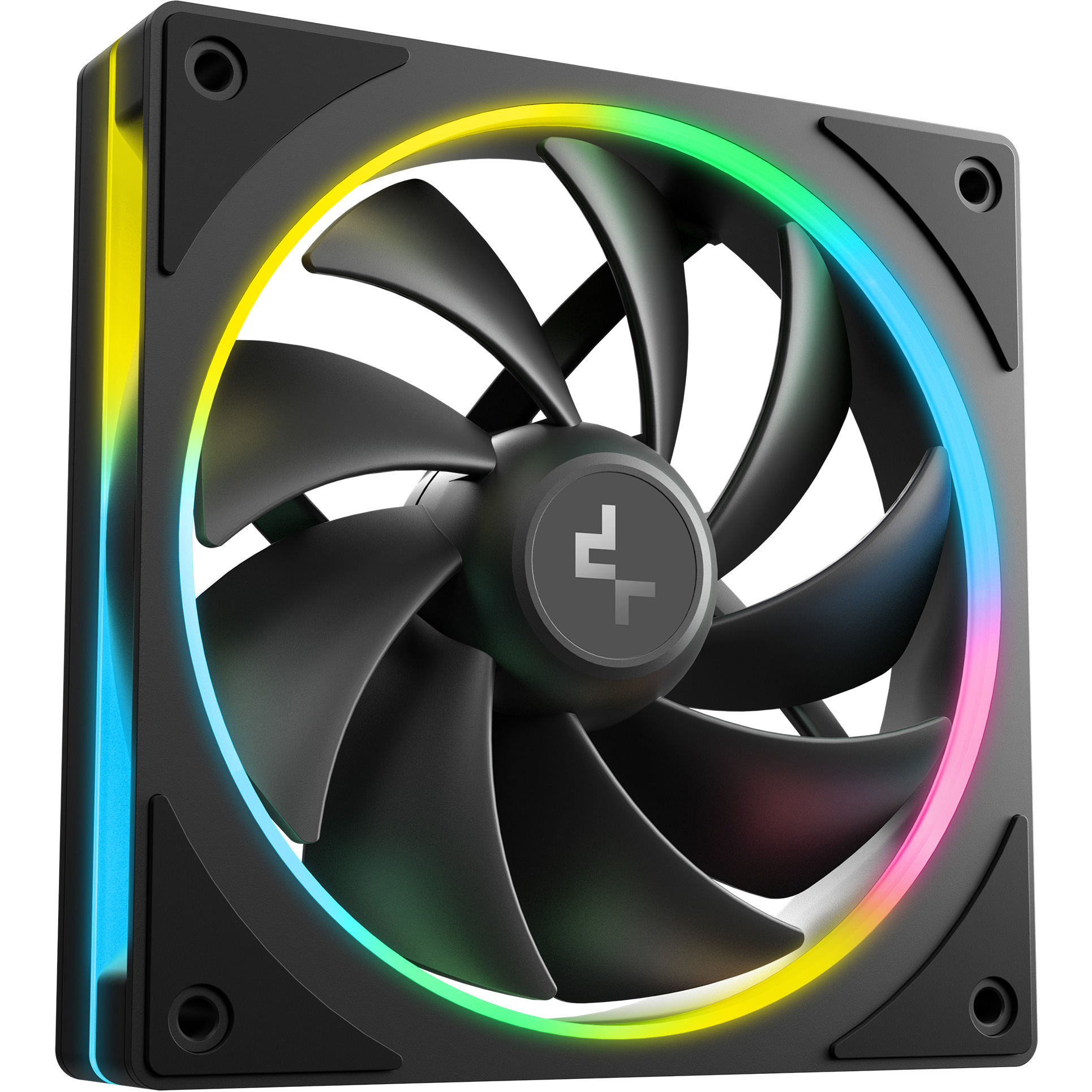 Комплект вентиляторов DEEPCOOL FL12 SE ARGB Black 3-Pack (R-FL12SE-BKAPN3-G)