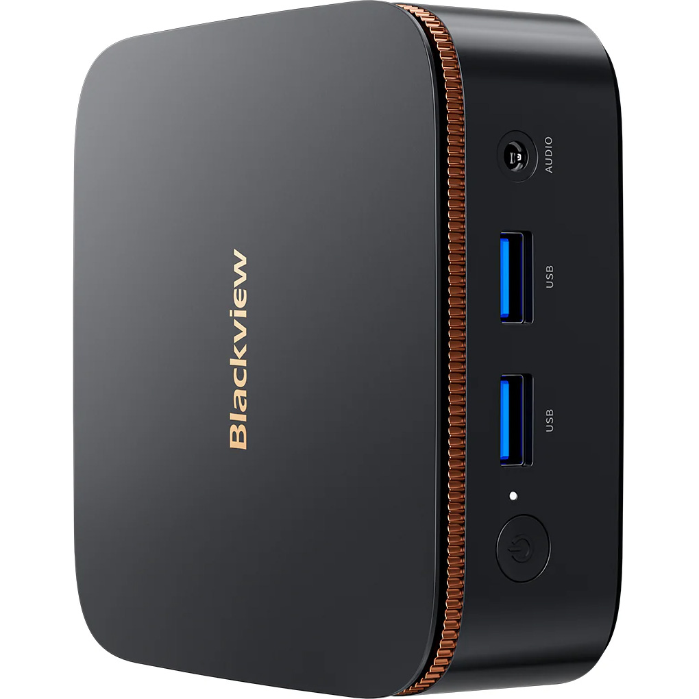 Неттоп BLACKVIEW MP20 Black (N150/16GB/SSD 512GB/WF6/BT/W11P)