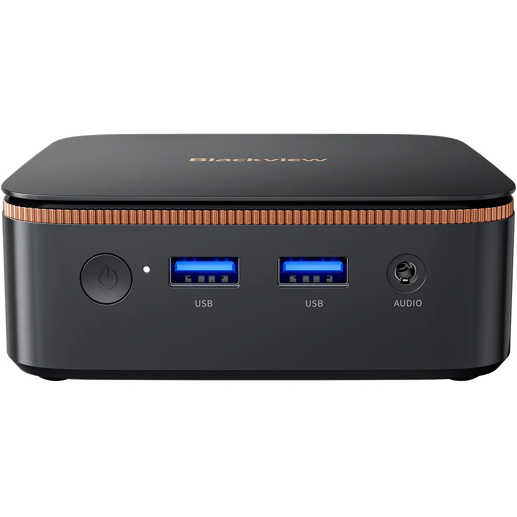 Неттоп BLACKVIEW MP20 Black (N150/16GB/SSD 512GB/WF6/BT/W11P)