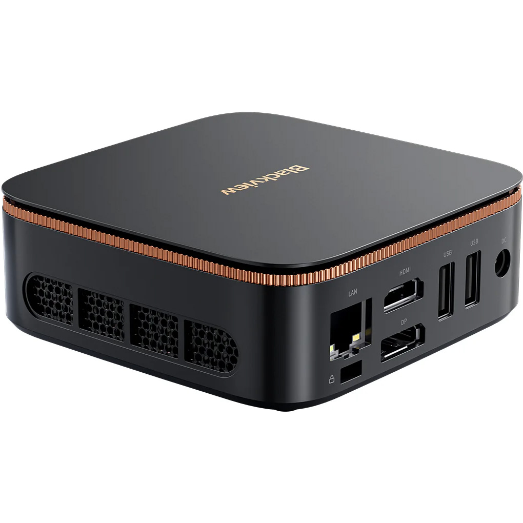 Неттоп BLACKVIEW MP20 Black (N150/16GB/SSD 512GB/WF6/BT/W11P)
