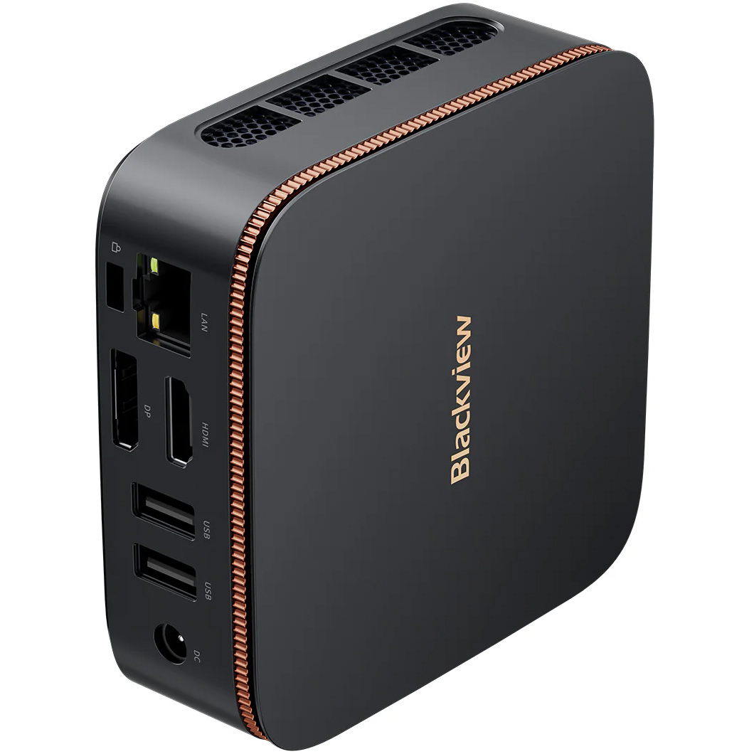 Неттоп BLACKVIEW MP20 Black (N150/16GB/SSD 512GB/WF6/BT/W11P)