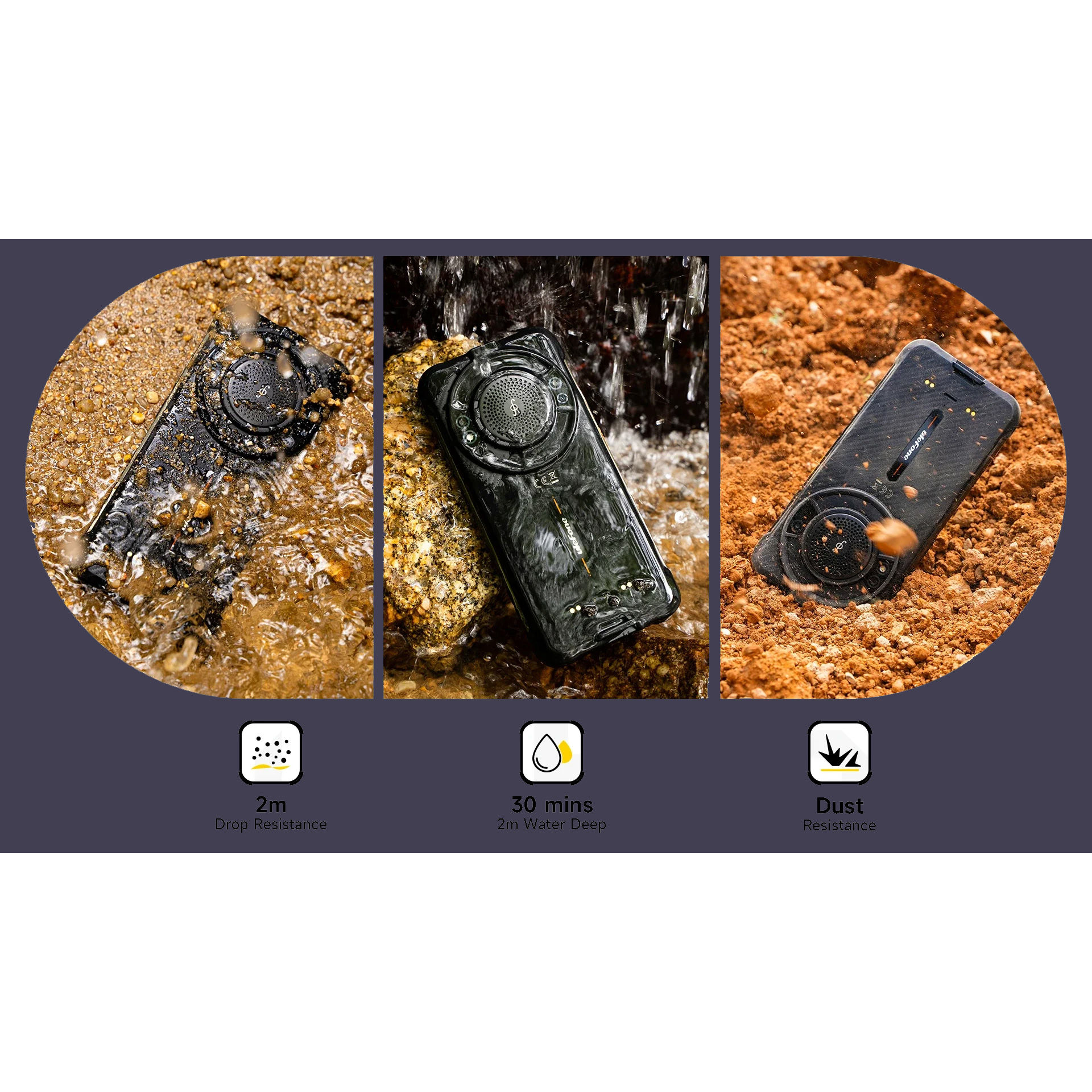 Смартфон ULEFONE RugKing 8/256GB Black