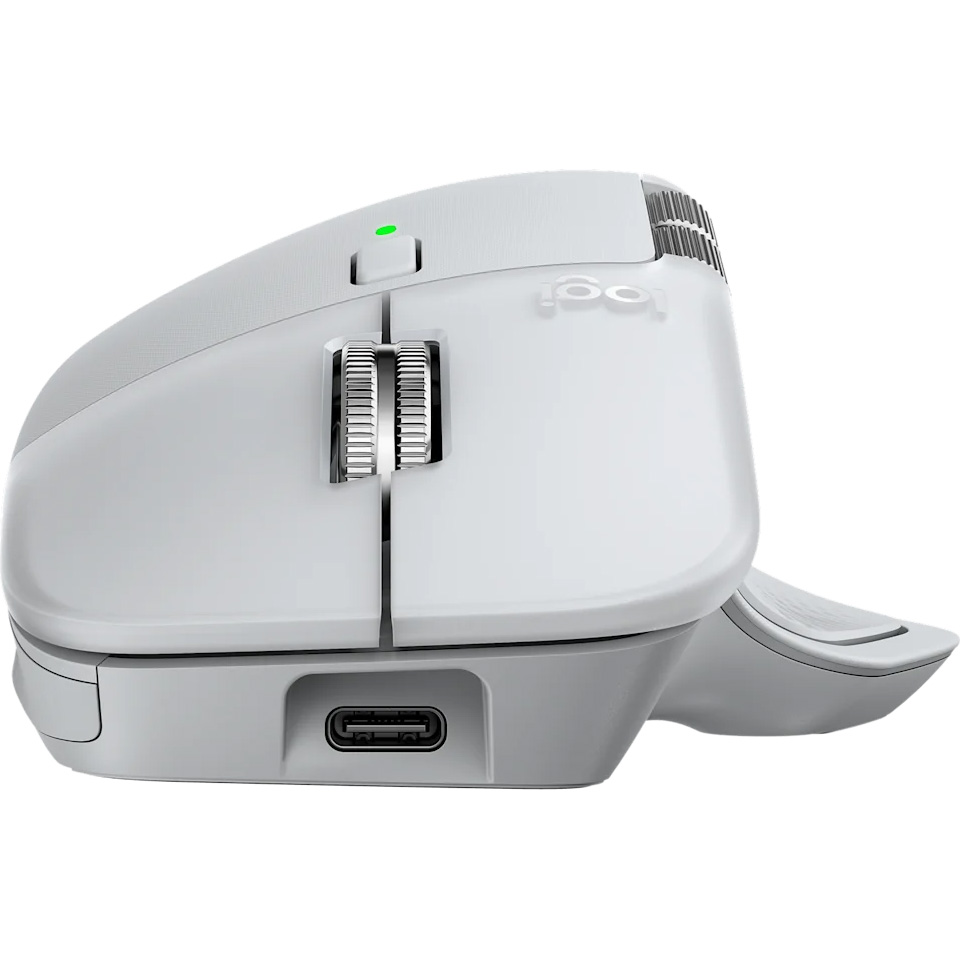 Миша LOGITECH MX Master 4 for Mac White Silver (910-007576)