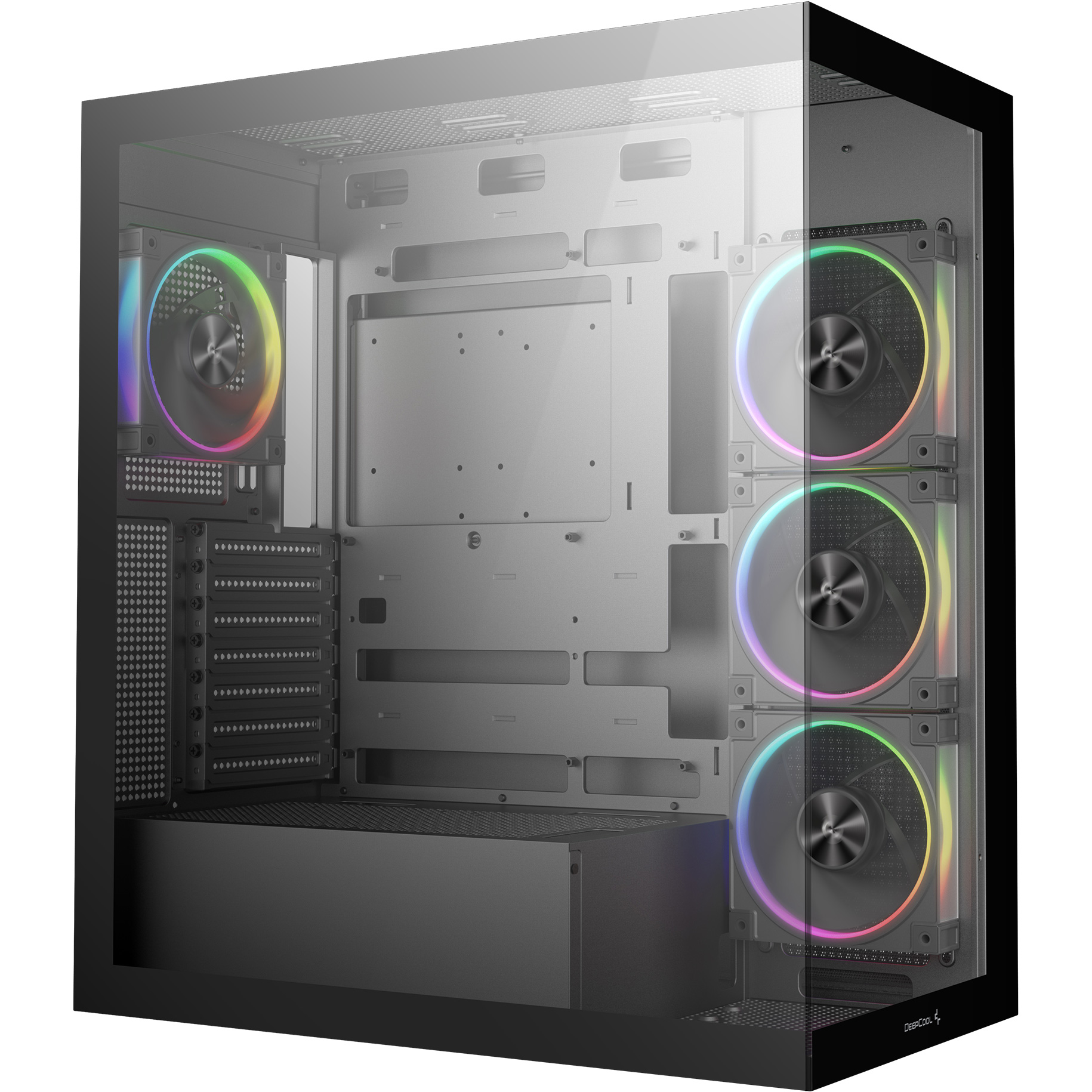Корпус DEEPCOOL CG580 4F V2 Black (R-CG580-BKADA4-G-2)