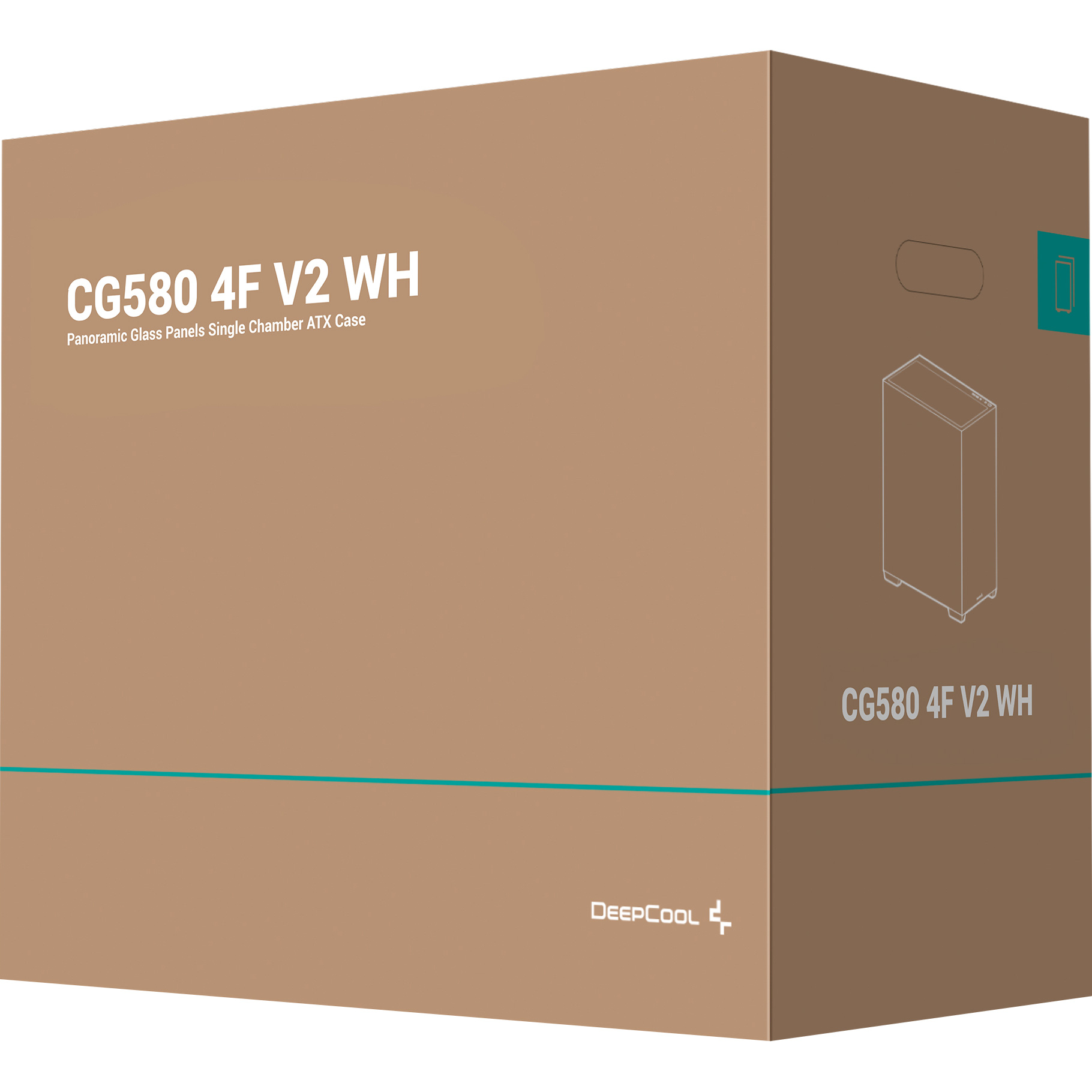 Корпус DEEPCOOL CG580 4F V2 White (R-CG580-WHADA4-G-2)