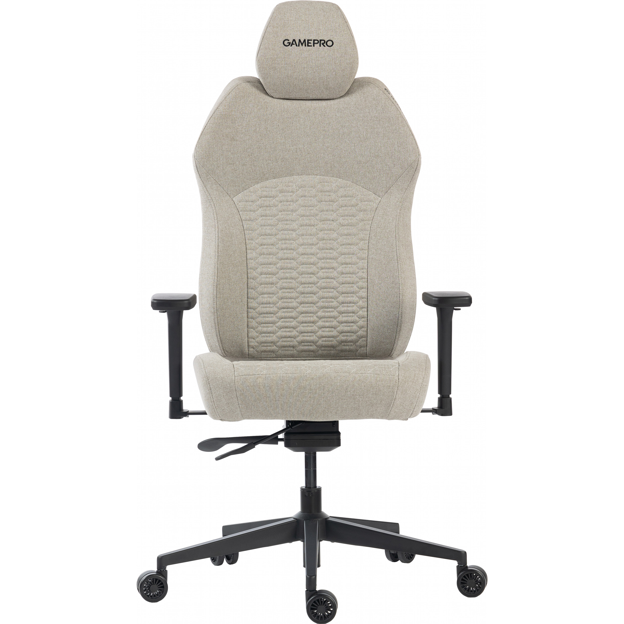 Крісло геймерське GAMEPRO GC760 Fabric Light Gray (GC760LG)