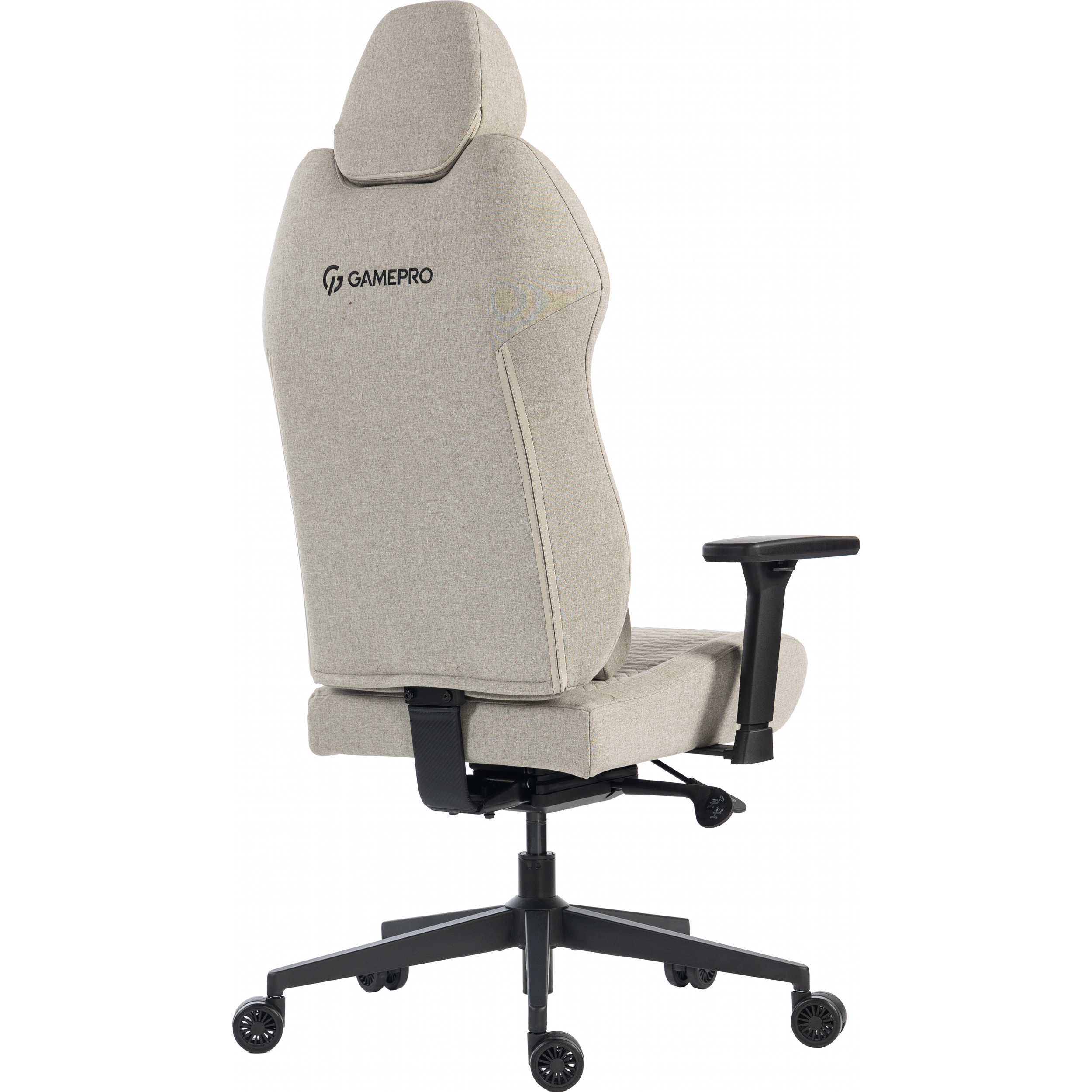 Крісло геймерське GAMEPRO GC760 Fabric Light Gray (GC760LG)
